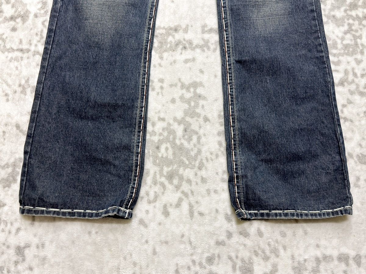 Hysteric Glamour Laguna Beach Fleur De Lis Embellishment Flared White Stitch Size US 32 / EU 48 - 7 Thumbnail