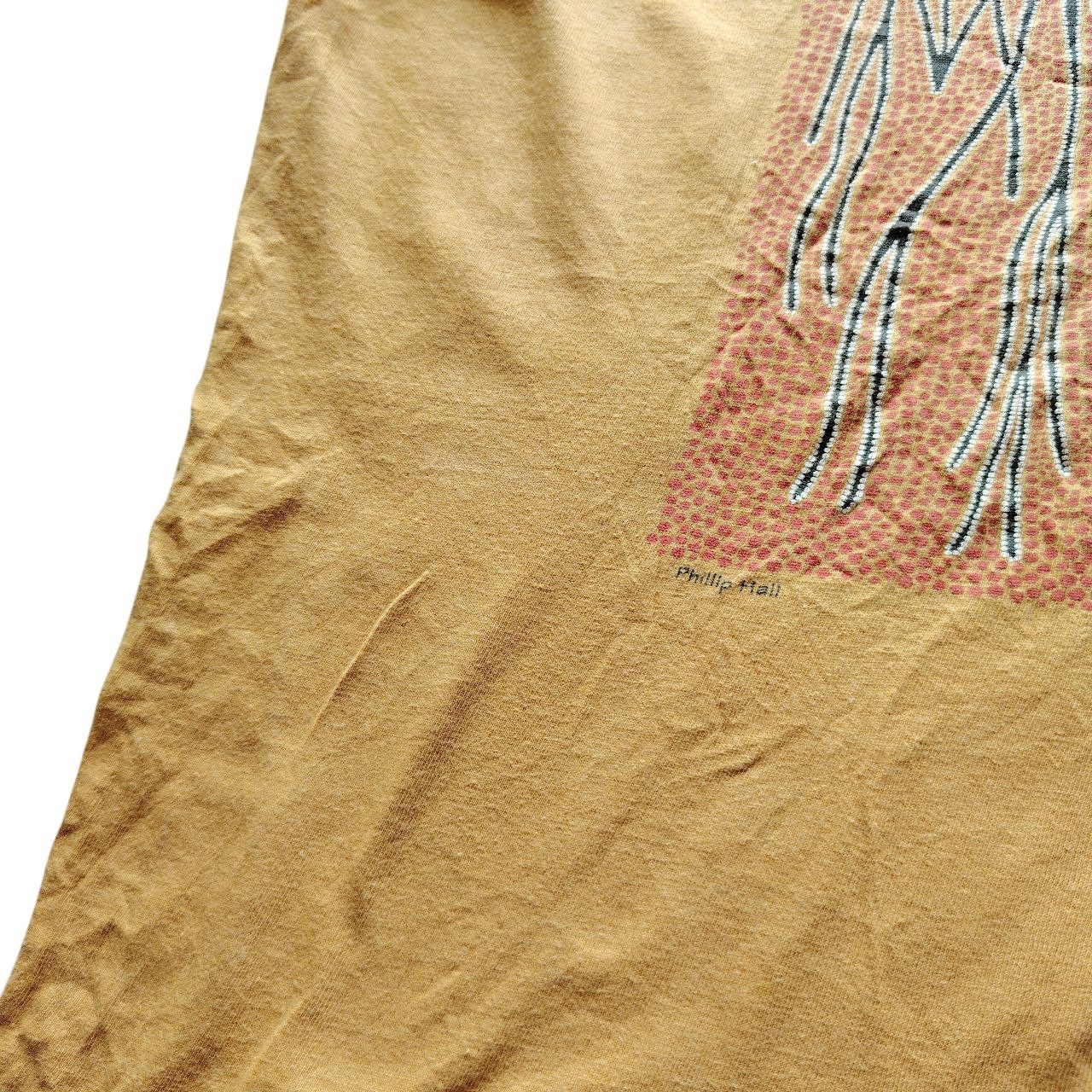 Fuck Art, Make Tees VINTAGE 90s PHILLIP HALL GATHERING THE SPIRIT AUSTRALIAN ART Size US XL / EU 56 / 4 - 5 Thumbnail