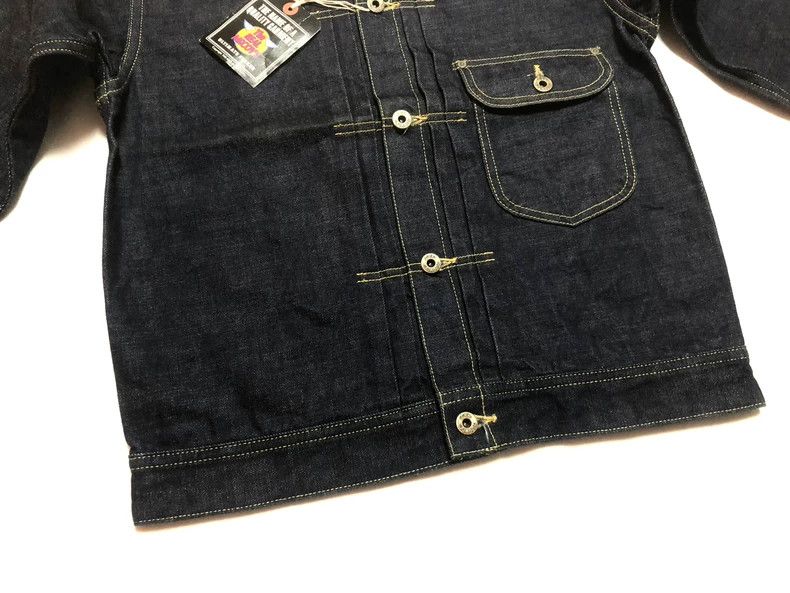 The Real McCoy's The Real McCoys Size42 x Lee 101J Denim Raw Selvedge Jacket Size US M / EU 48-50 / 2 - 5 Thumbnail