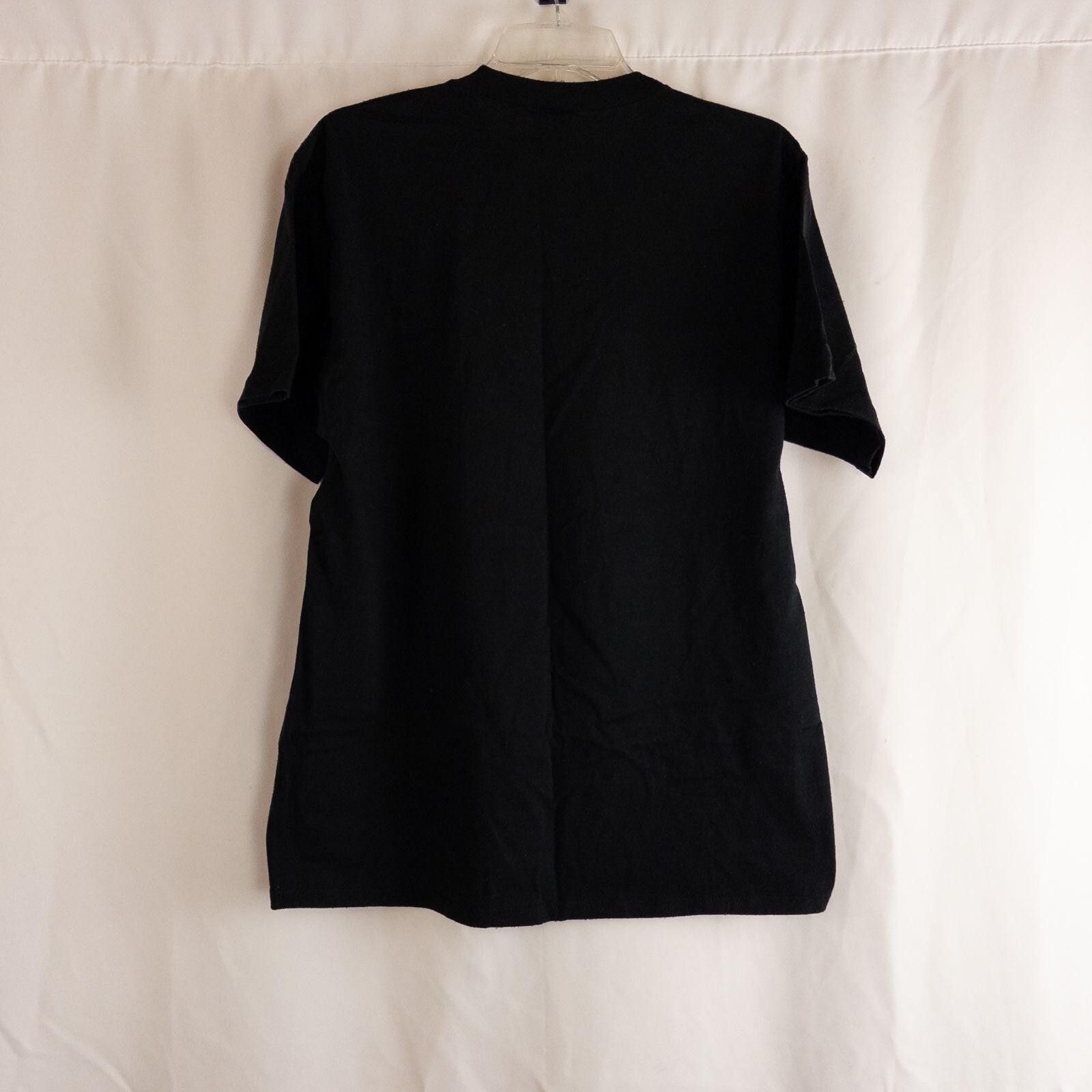 Jerzees Jerzees Vintage Black Graphic T-Shirt Mens Xlarge Size US XL / EU 56 / 4 - 4 Thumbnail