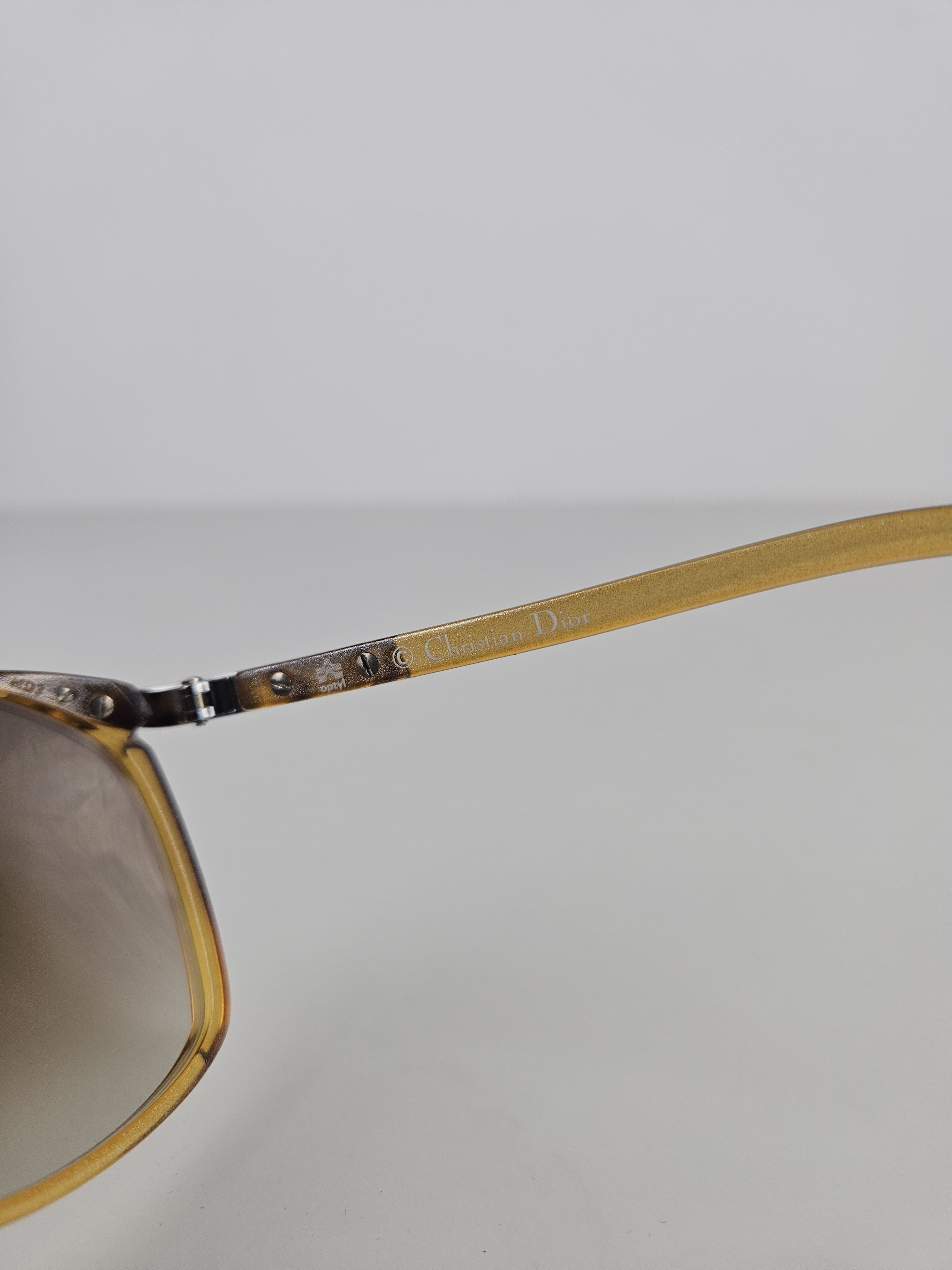 Dior Vintage 80s Dior 2104 31 oversized sunglasses Size ONE SIZE - 17 Thumbnail