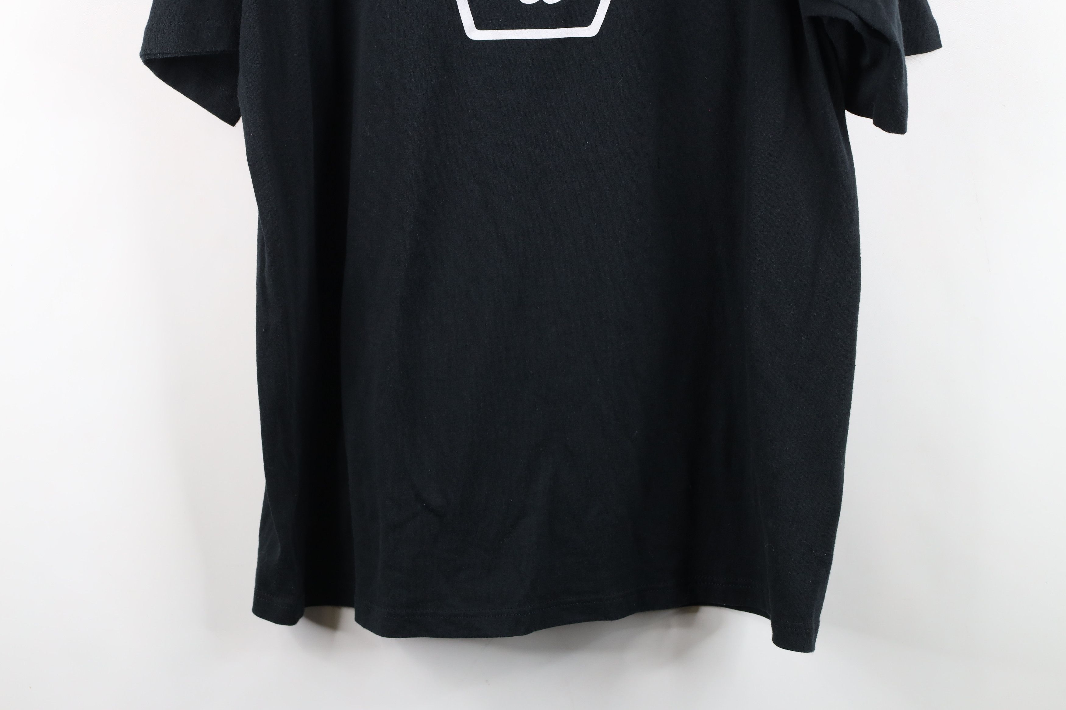 Vintage Vintage 90s Streetwear My Favorite Muffin T-Shirt Black USA Size XL / US 12-14 / IT 48-50 - 13 Thumbnail