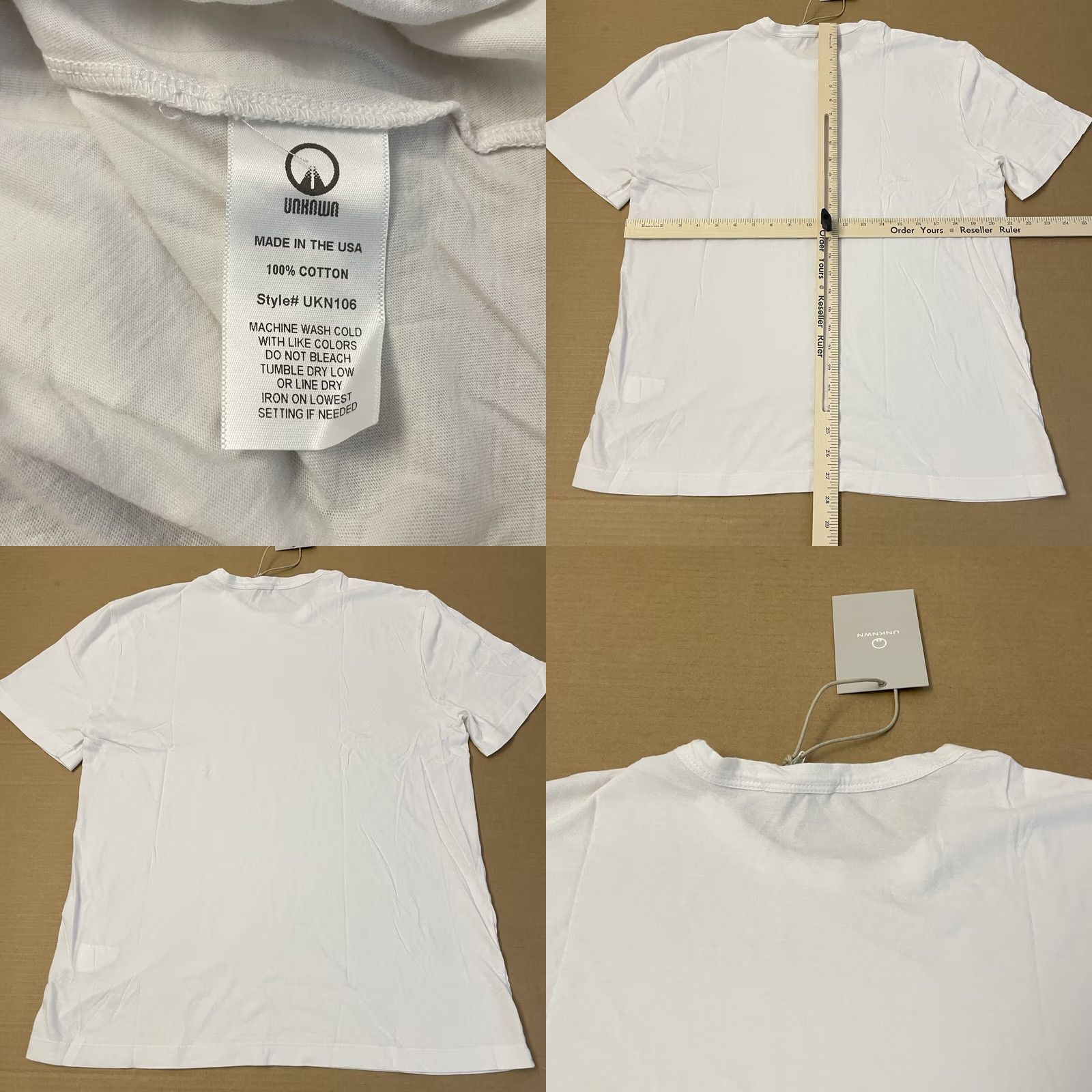 Vintage Unknwn Miami Shirt Adult Small White Lebron James Embroidered Short Sleeve Mens Crew Neck Cotton Knit T-Shirt Vintage? No (adjusted safer): Size US S / EU 44-46 / 1 - 8 Thumbnail