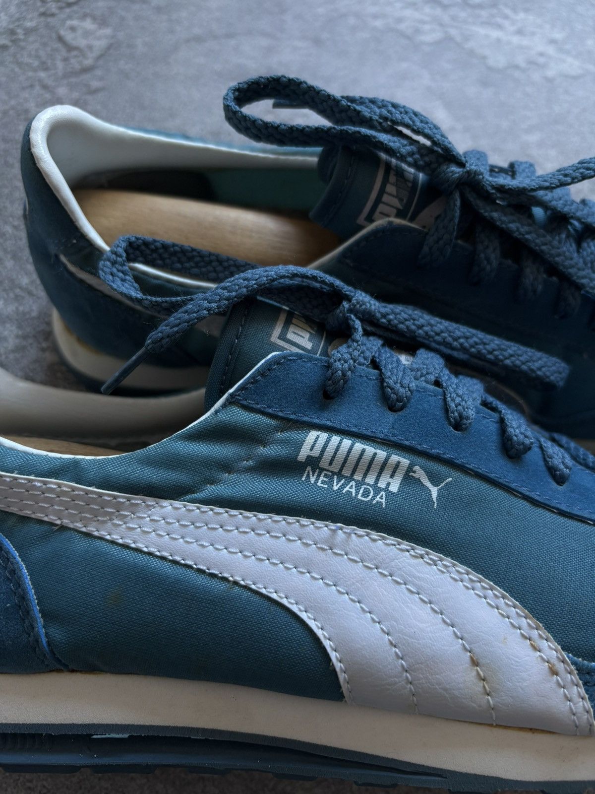Puma Vintage 80’s Puma Nevada Made in Taiwan Sneakers Shoes sz 7 Size US 7 / EU 40 - 3 Thumbnail