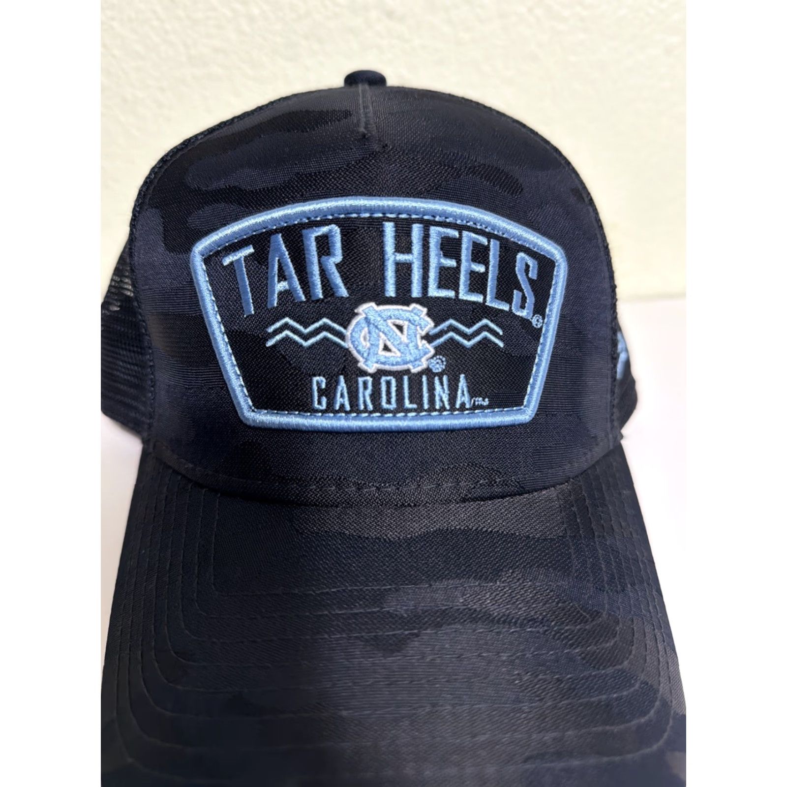New Era New Era 9forty Tar Heels Trucker Hat Navy Camo Adjustable Men One Size Multicolor North Carolina Mens Hats Size ONE SIZE - 3 Thumbnail