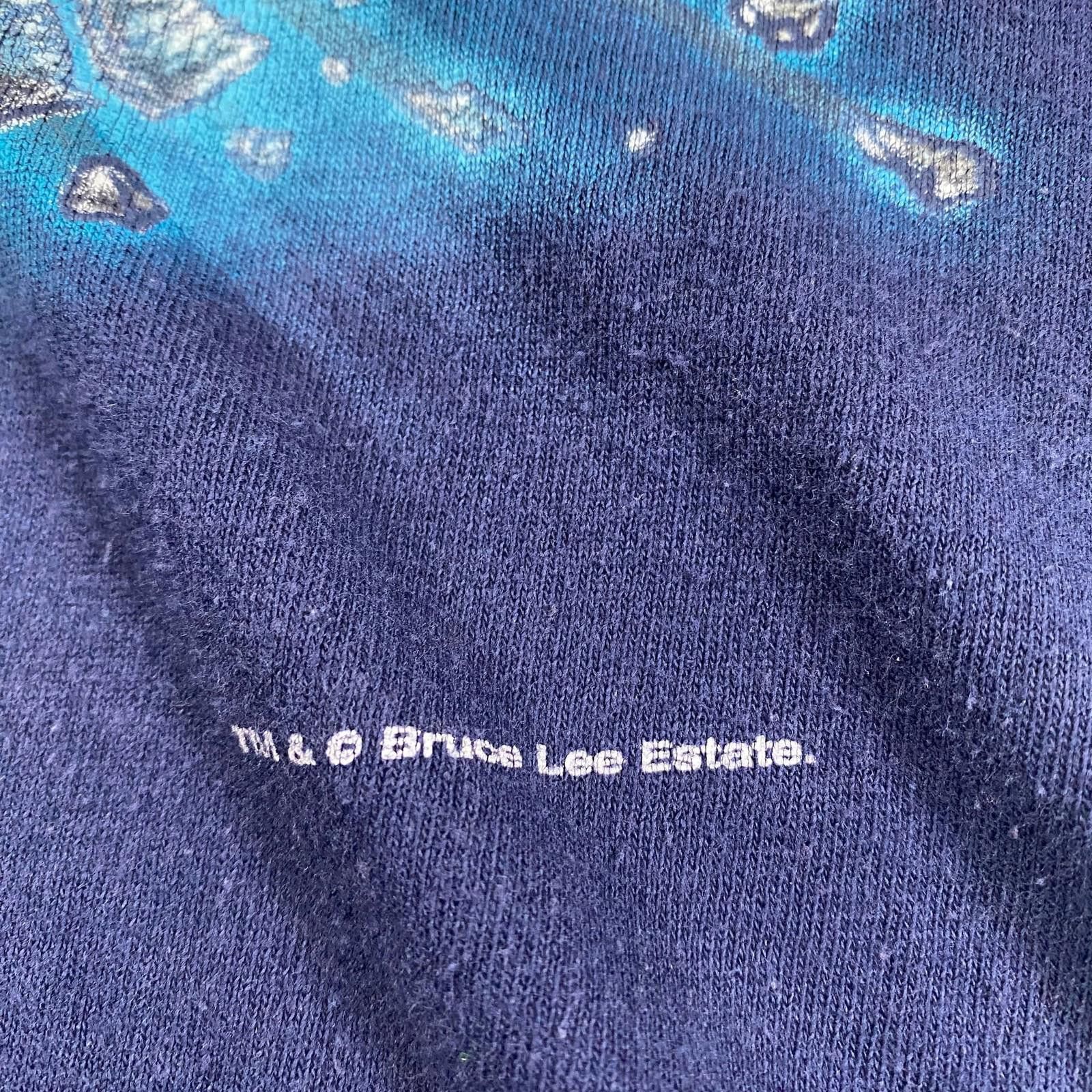 Changes Vintage Bruce Lee The Dragon T-Shirt Size US XL / EU 56 / 4 - 3 Thumbnail