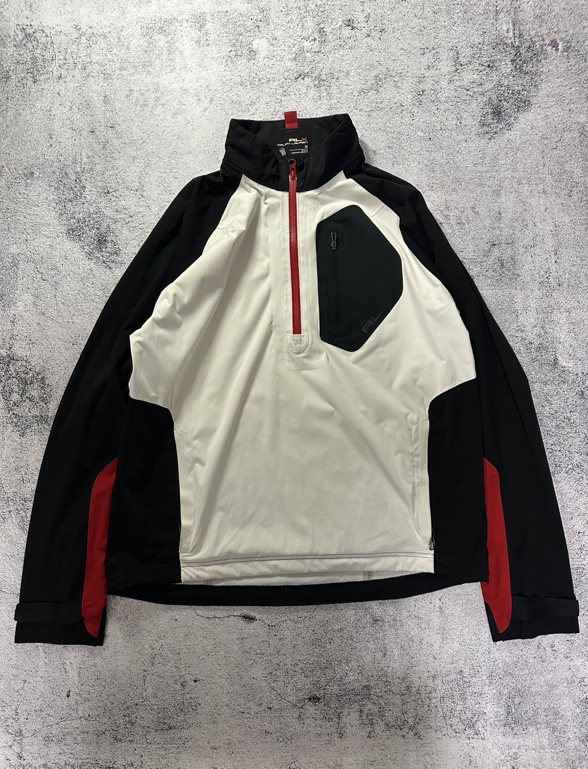 RLX Ralph Lauren Vintage Ralph Lauren RLX Half-Zip Light Jacket Size US M / EU 48-50 / 2 - 1 Thumbnail