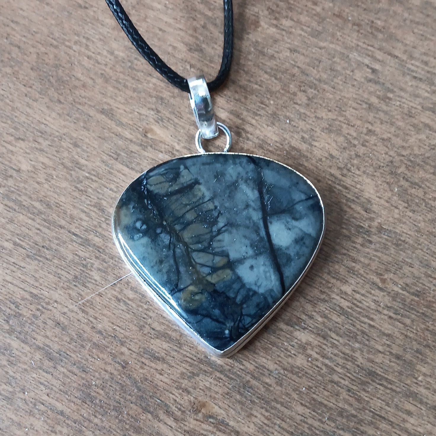 Other Picasso Jasper gemstone pendant necklace Size ONE SIZE - 1 Thumbnail