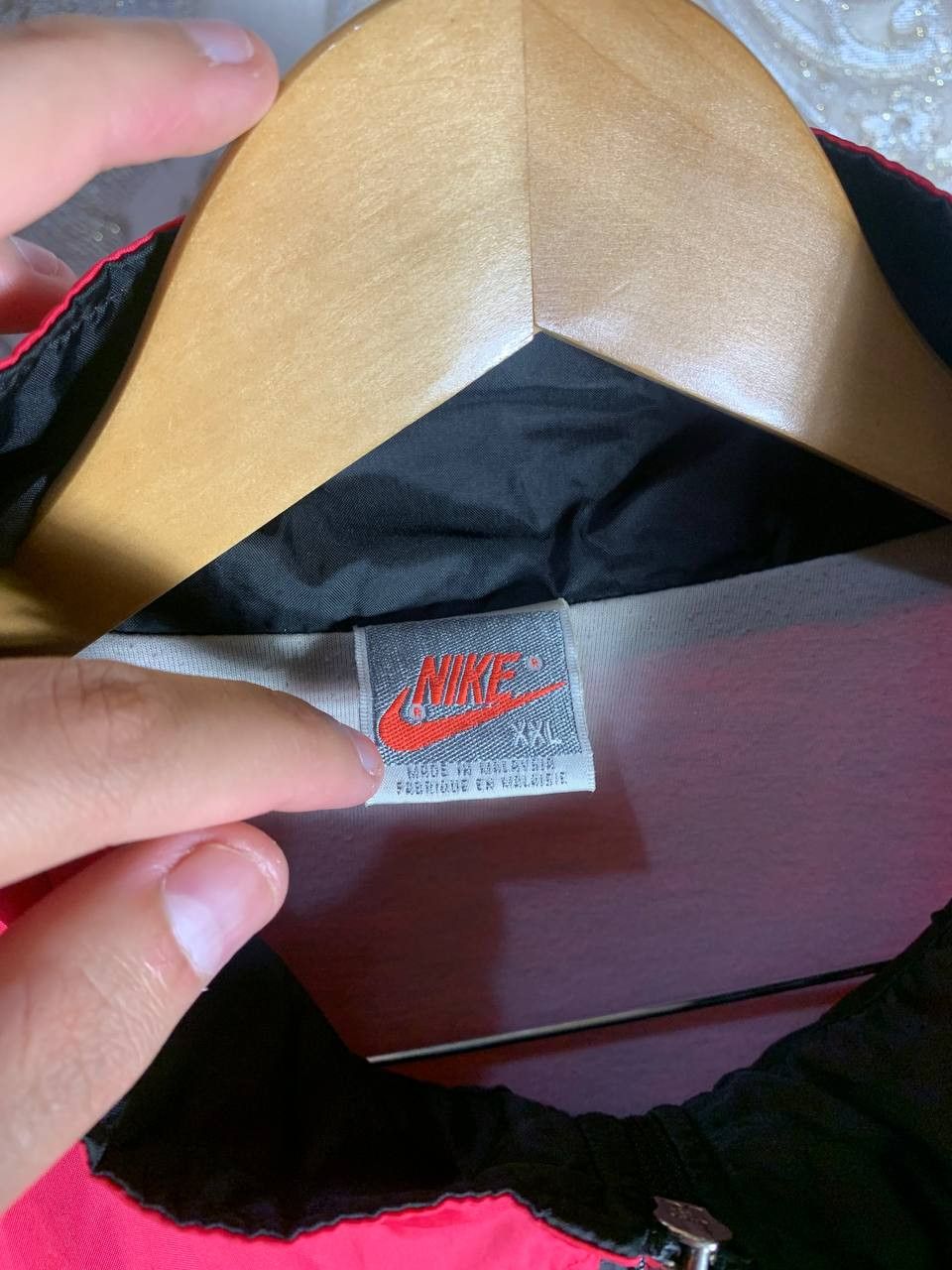 Nike Vintage Nike Retro Designer Light Jacket Drill Swoosh 90s Size US XXL / EU 58 / 5 - 8 Thumbnail