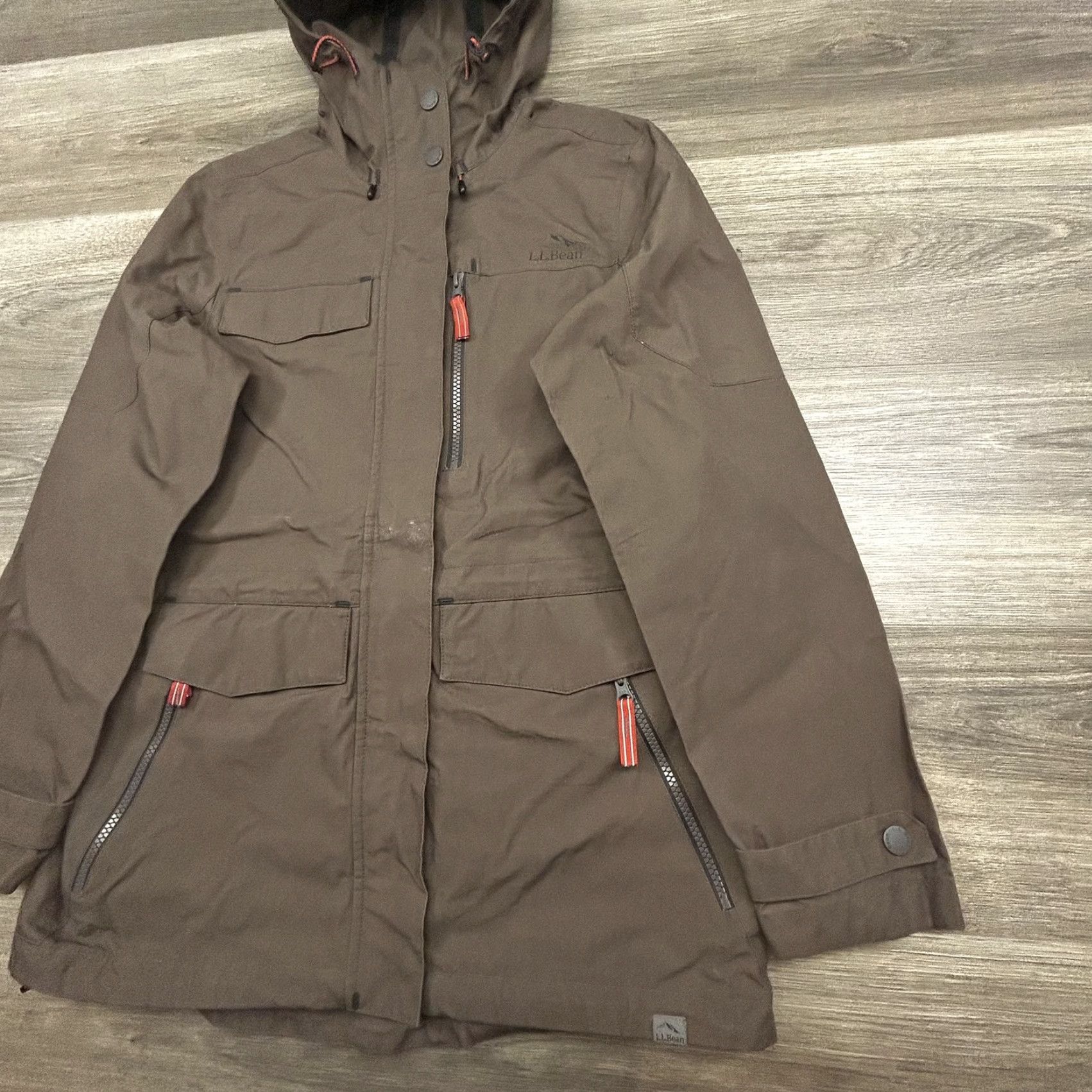 Vintage LL Bean Jacket Womens XS Canvas Utility Military Waterproof Rain Gorp Size XS / US 0-2 / IT 36-38 - 4 Thumbnail