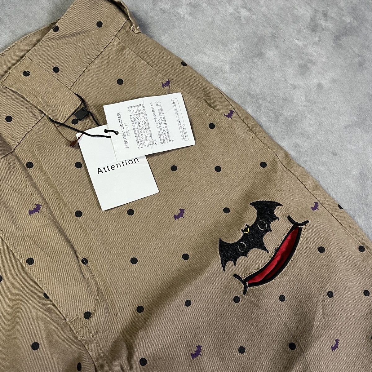 Hysteric Glamour Up! Smile Polkadot Batman Pants Size US 30 / EU 46 - 3 Thumbnail