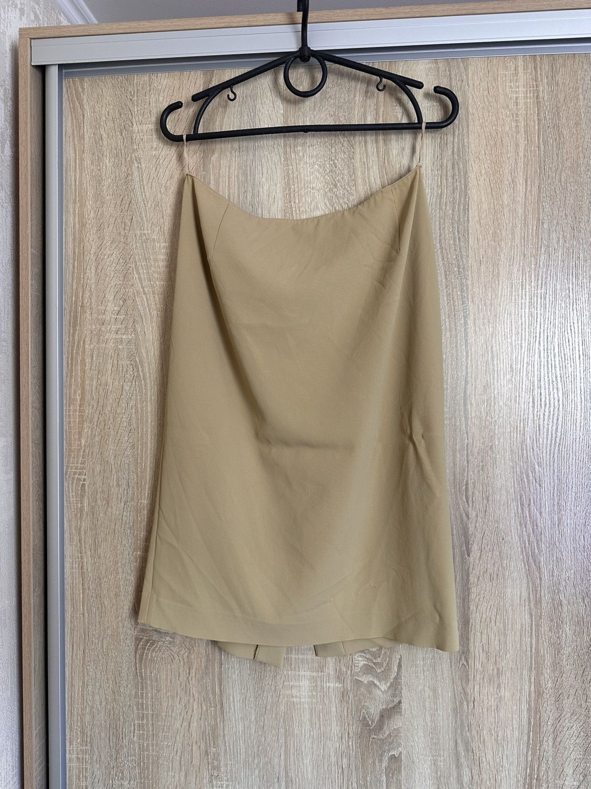 Prada 🔥 Prada Beige Pencil Skirt Knee Length Womens Italy Size 32" / US 10 / IT 46 - 1 Thumbnail