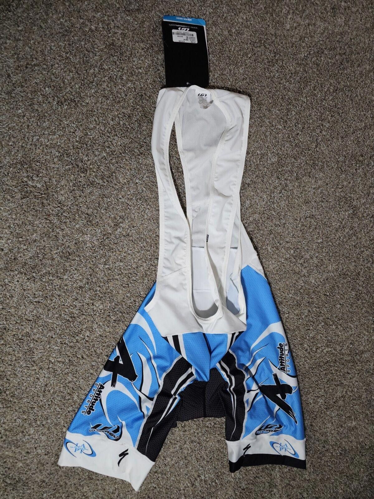 Designer Garneau Attitude Sports XXL Bicycle padded bib USA NWT NWD Size ONE SIZE - 1 Thumbnail