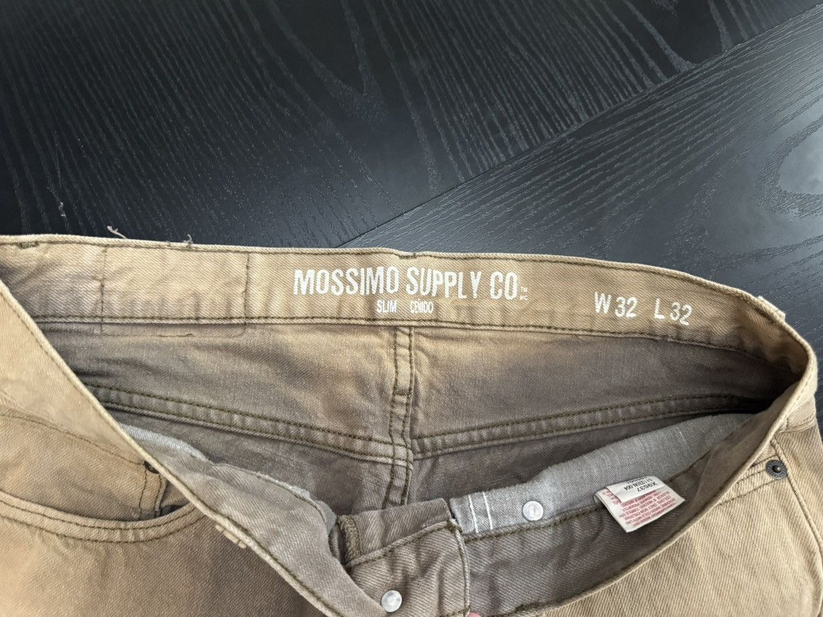 Mossimo Mossimo Brown Washed Denim Jeans Size US 32 / EU 48 - 3 Thumbnail