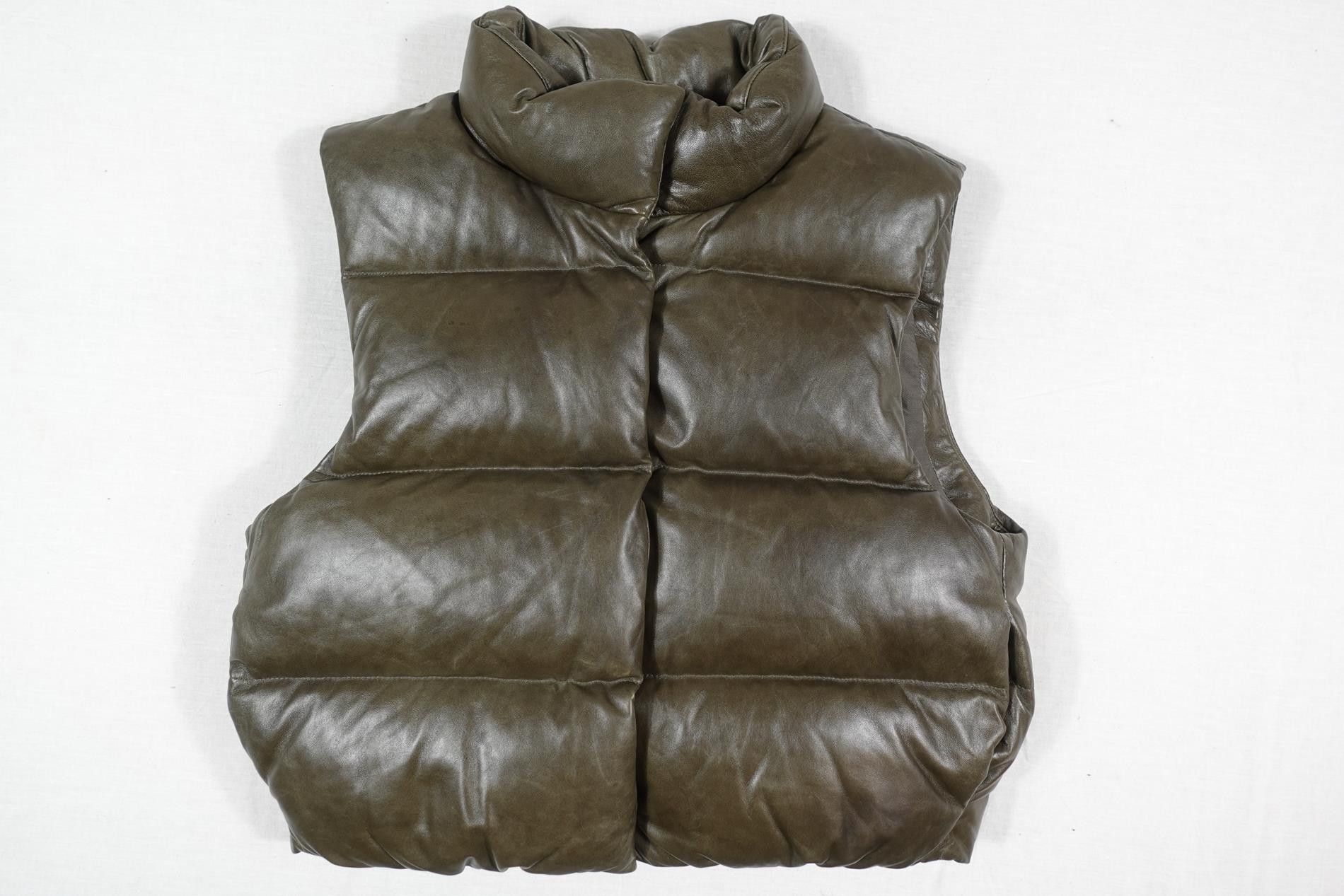 Ralph lauren leather vest best sale