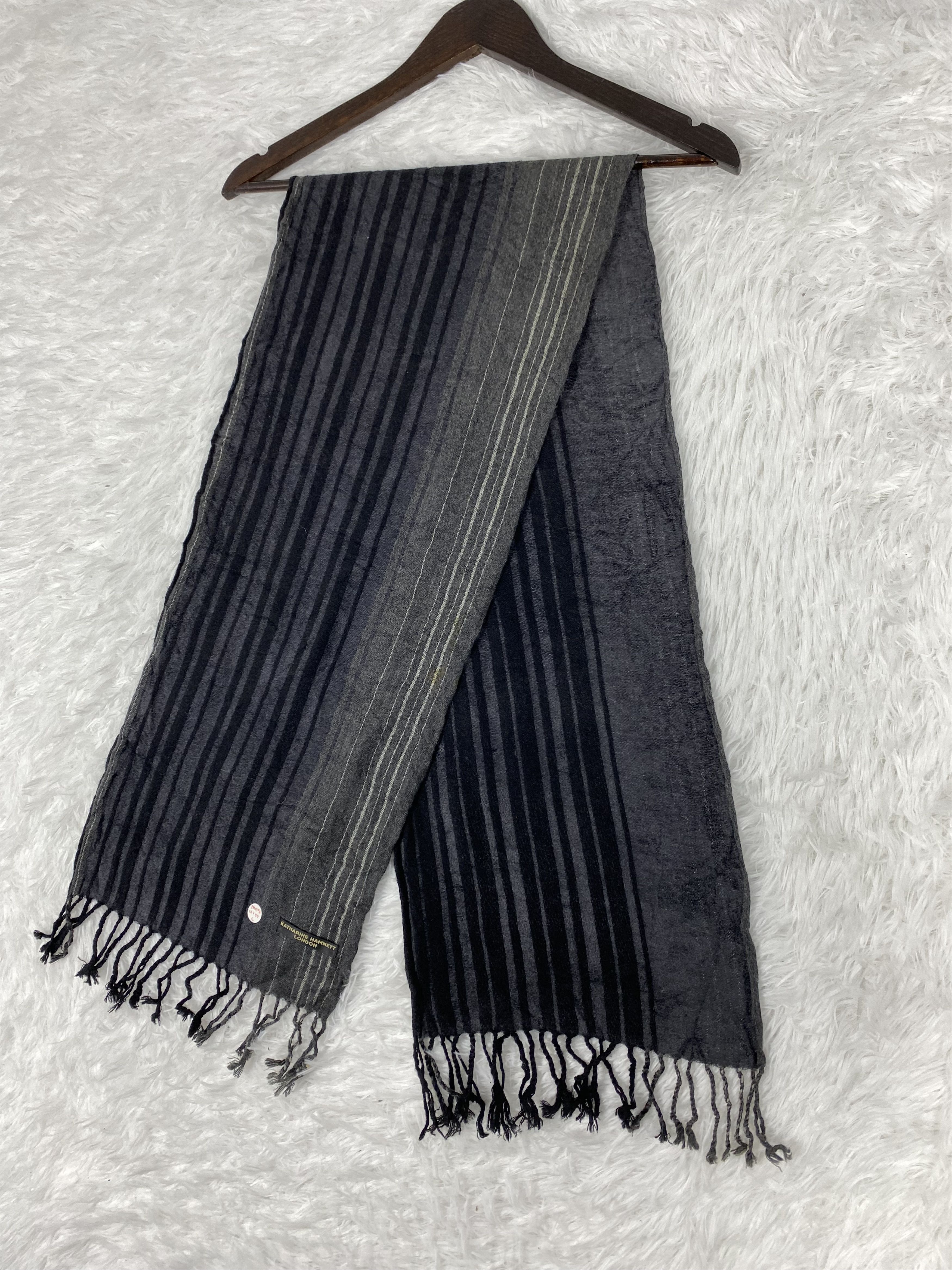 Katharine Hamnett London Vintage Katharine Hamnett Scarf / Muffler Neckwear PM0194 Size ONE SIZE - 3 Thumbnail
