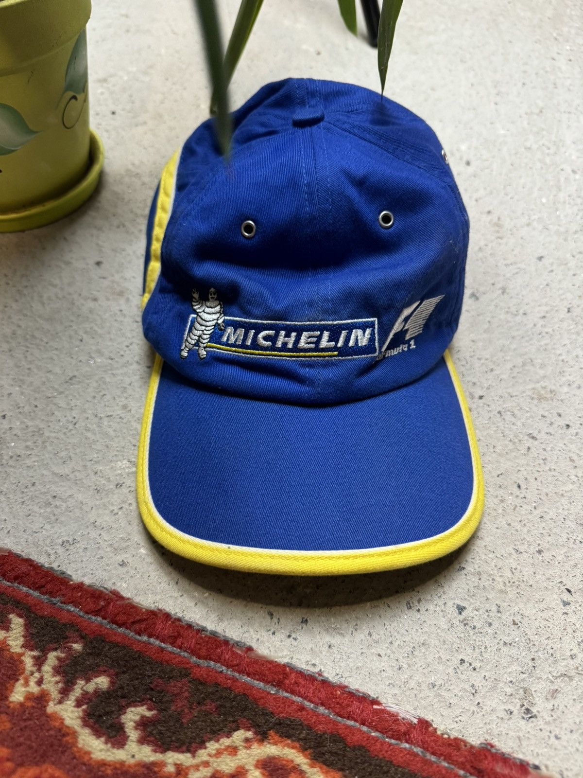 Formula 1 × Vintage Vintage Y2K Michelin Formula 1 Embroidered Logo Racing Cap Size ONE SIZE - 1 Thumbnail