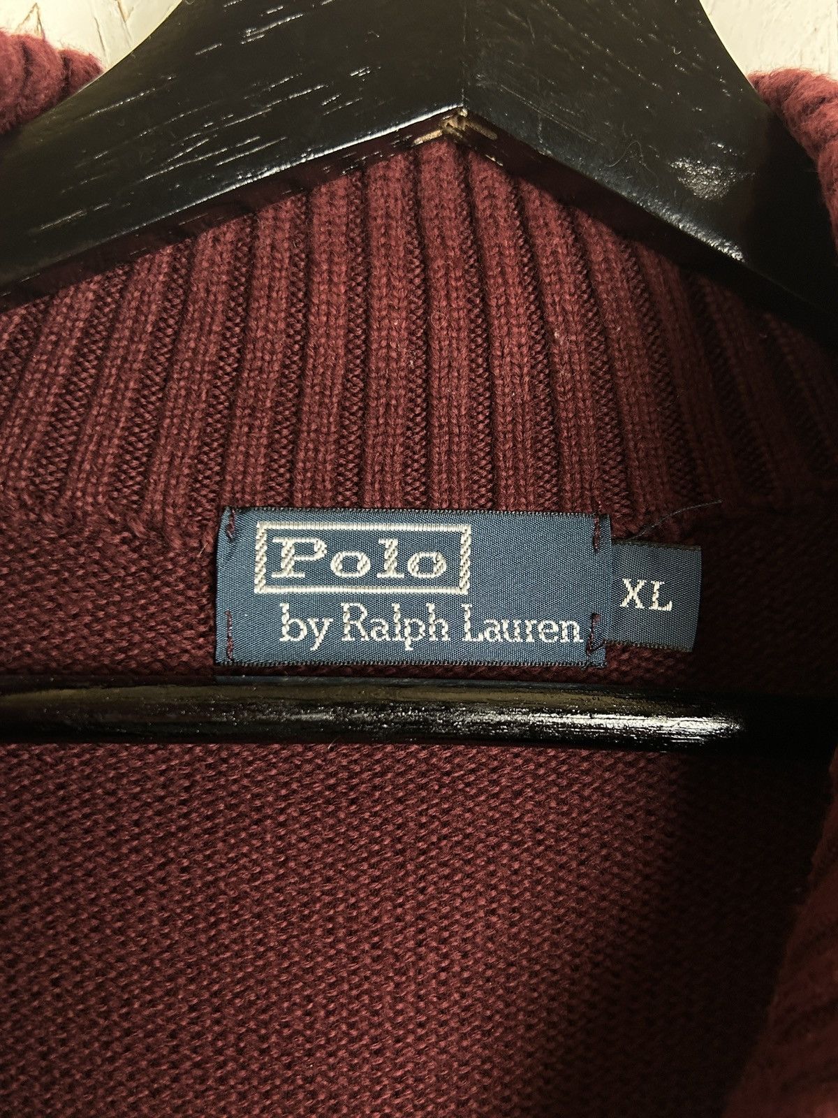 Polo Ralph Lauren Polo By Ralph Lauren Cotton Half Zip Knitwear Sweater XL Size US XL / EU 56 / 4 - 8 Thumbnail