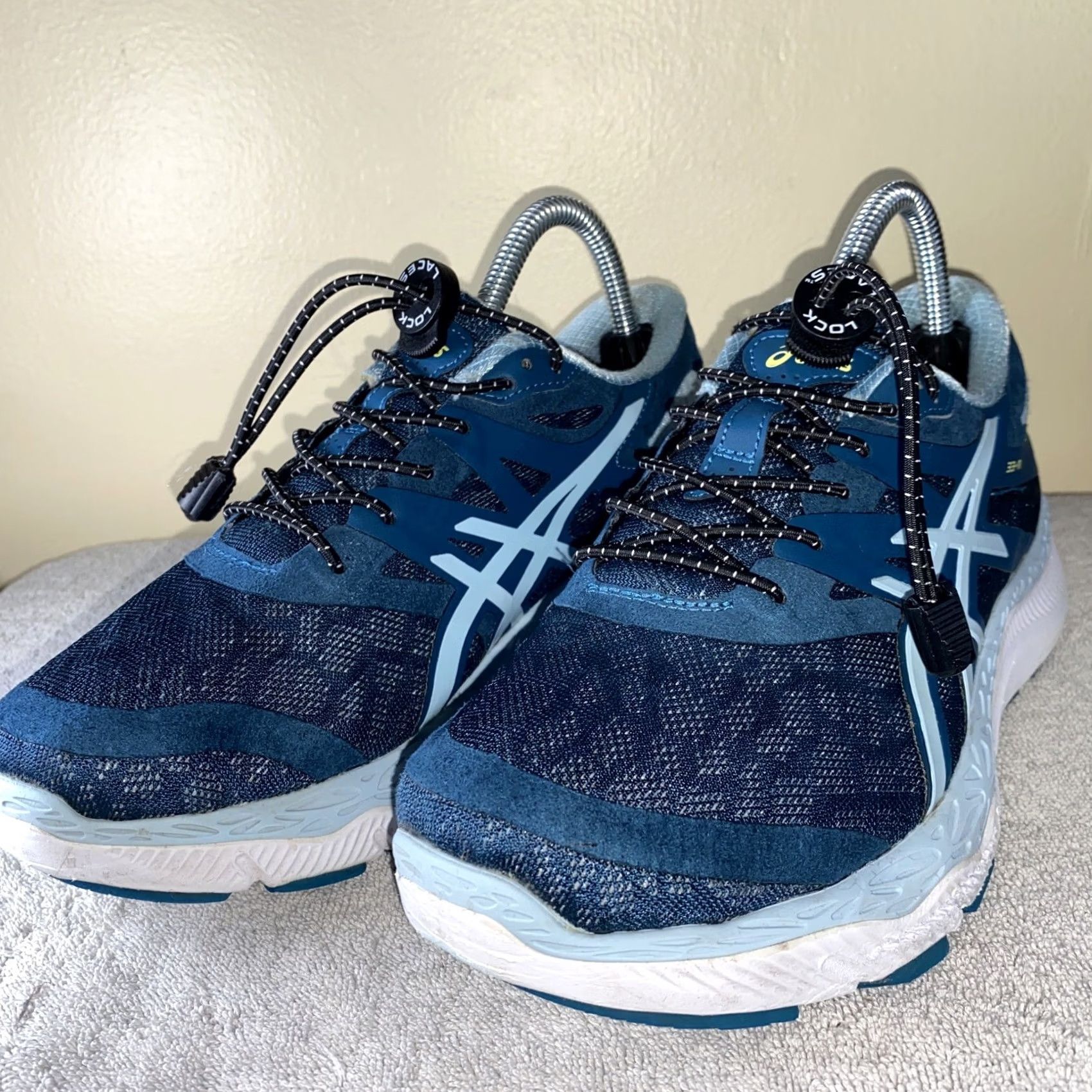Asics ASICS Women’s 33-M Blue Sneaker size 8, Athletic, UK/US 8, Women's Shoes Size US 8 / IT 38 - 3 Thumbnail