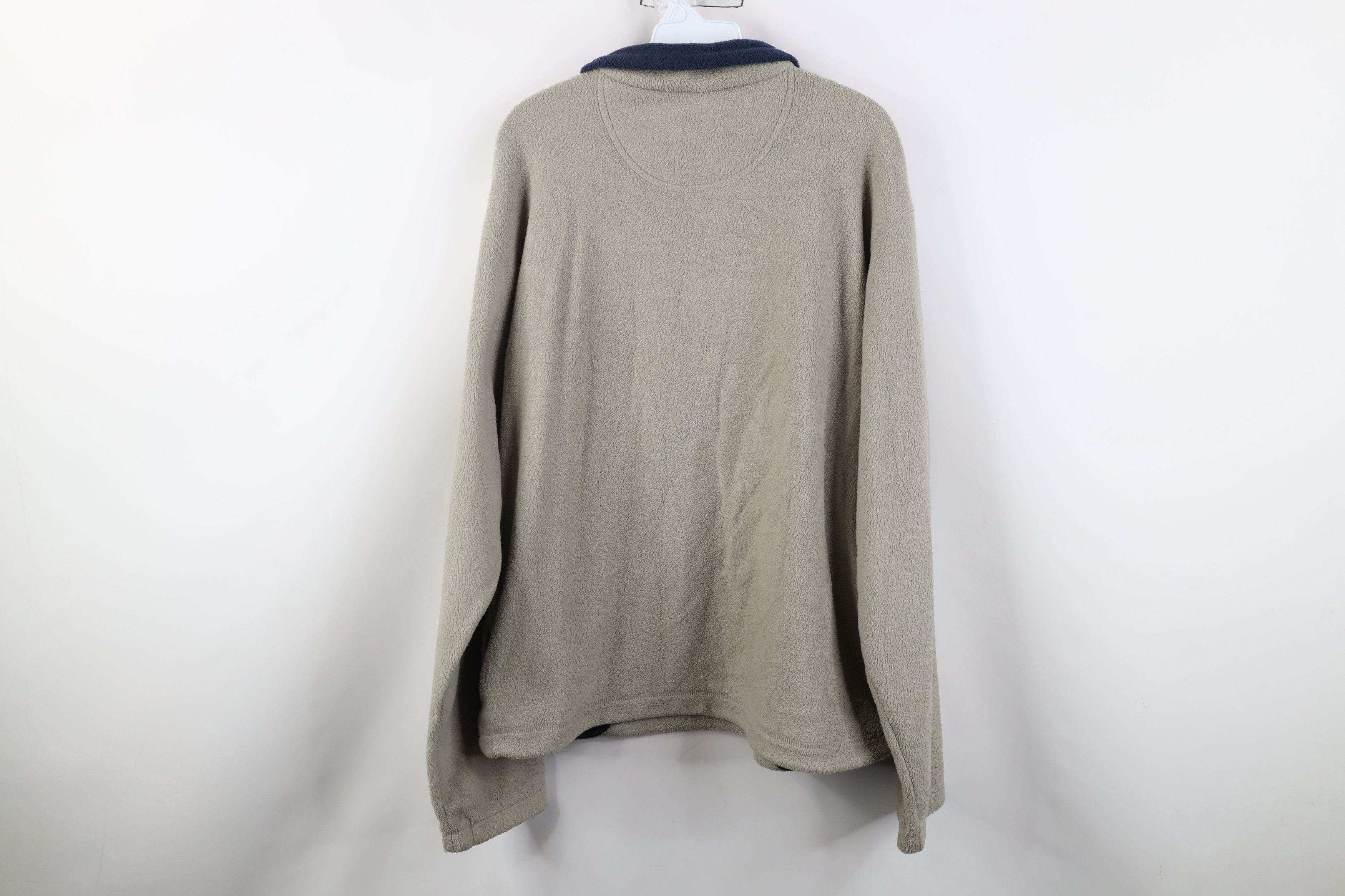 Vintage Vintage 90s Streetwear 1/4 Half Zip Fleece Pullover Sweater Size US L / EU 52-54 / 3 - 11 Thumbnail