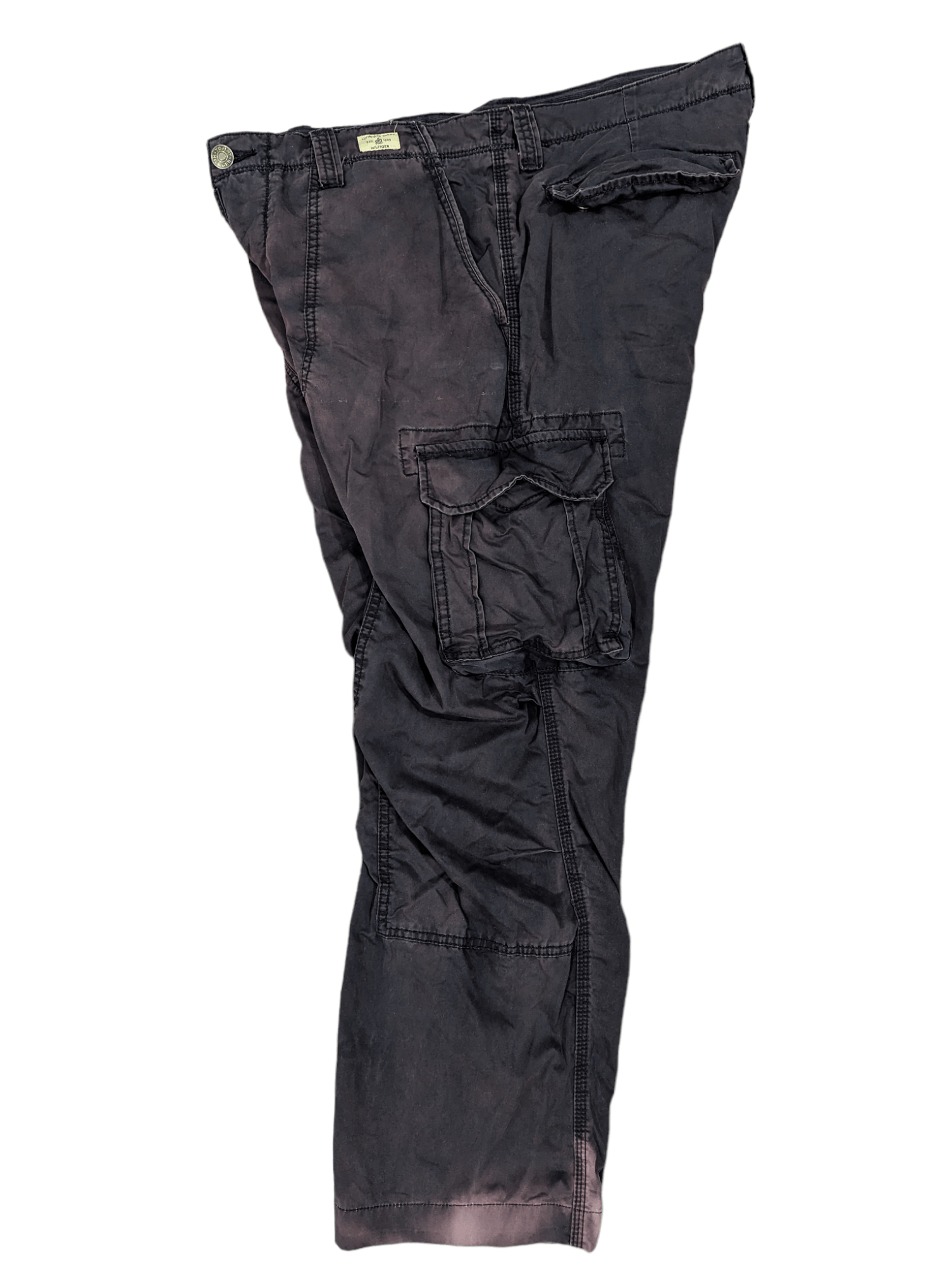 Tommy Hilfiger DISTRESSED TOMMY HILFIGER DOUBLE KNEE CARGO PANTS Size US 36 / EU 52 - 15 Thumbnail