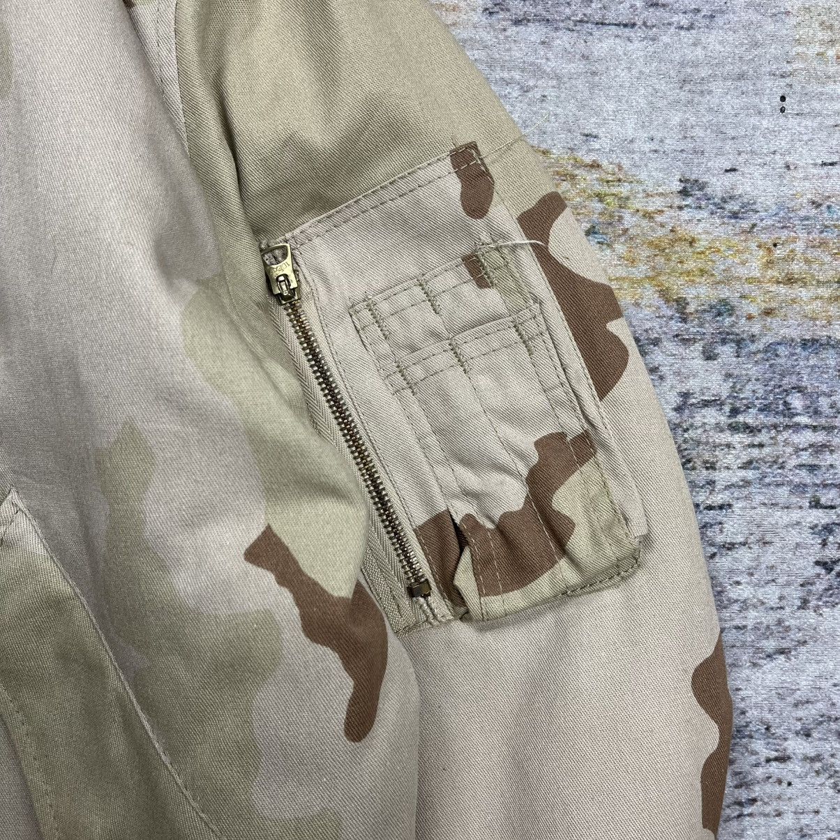 Alpha Industries vtg alpha industries desert camouflage Ma-1 bomber jacket Size US M / EU 48-50 / 2 - 4 Thumbnail