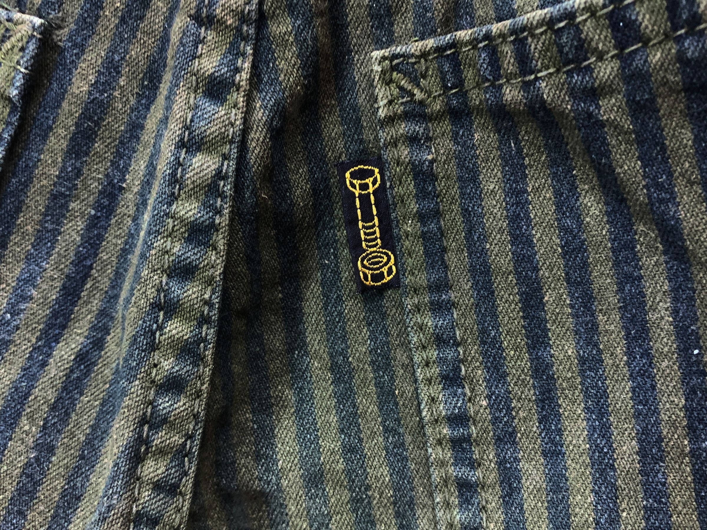 Japanese Brand Utility Carpenter Jeans Hickory Skateboard Pants Size US 28 / EU 44 - 9 Thumbnail