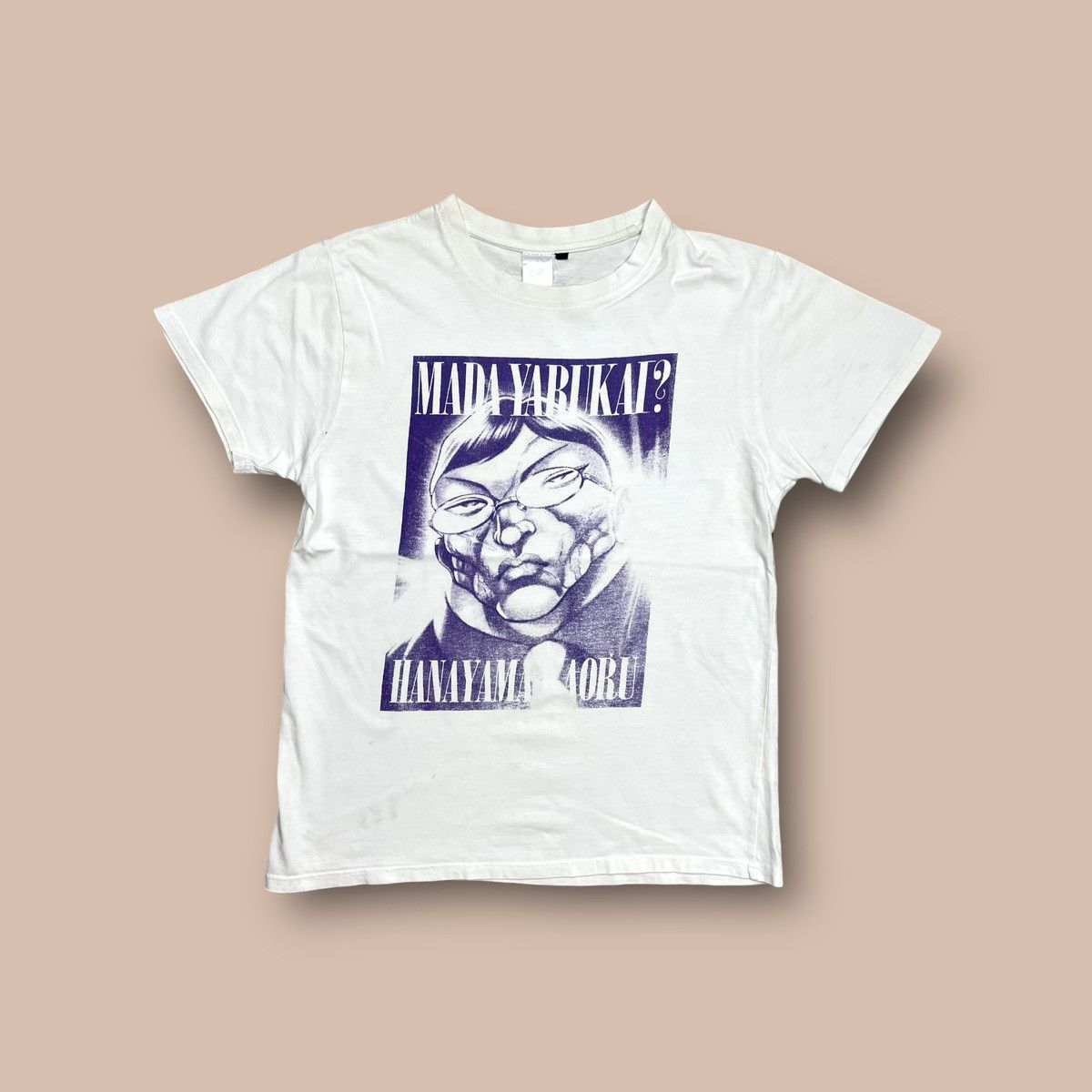 Anime BAKI The Grappler "Hanayama Kaoru" Tee Size US M / EU 48-50 / 2 - 1 Thumbnail