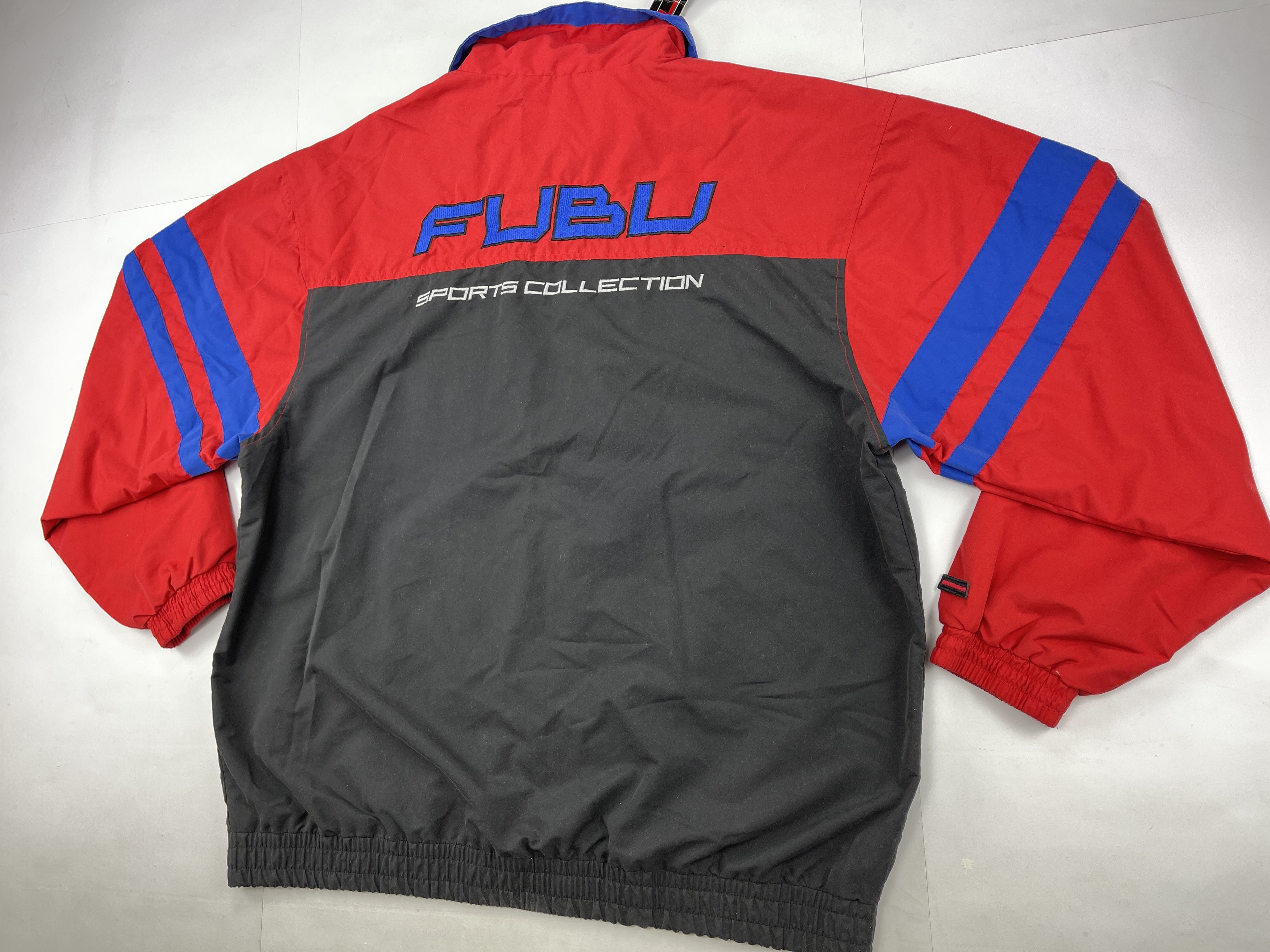 Fubu FUBU tracksuit, baggy track suit jacket and pants set 90s XL Size US XL / EU 56 / 4 - 5 Thumbnail