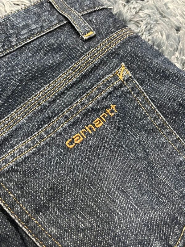 Carhartt Carhartt Navy Jeans Straight Size 25" / US 0 / IT 36 - 5 Thumbnail
