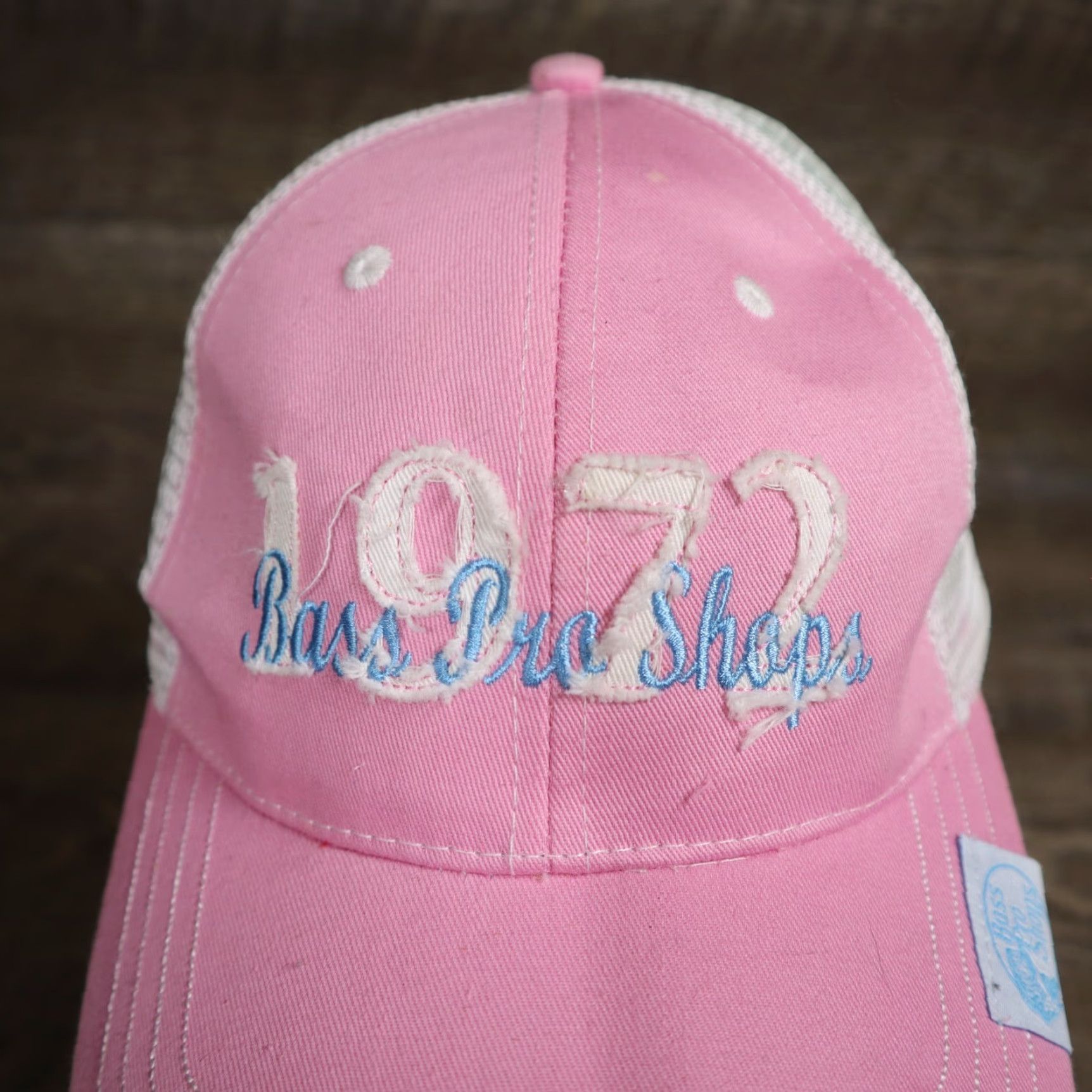 Bass Pro Shops Bass Pro Shops Hat Pink Adult Adjustable Baseball Cap Womens Coverage 1972 Pink Hat Cap Fishing Hunting Size ONE SIZE - 2 Thumbnail