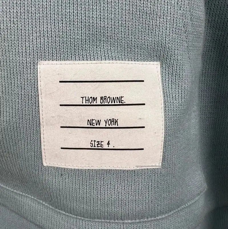 Thom Browne Thom Browne Blue Men's Hoodie . Size US M / EU 48-50 / 2 - 3 Thumbnail