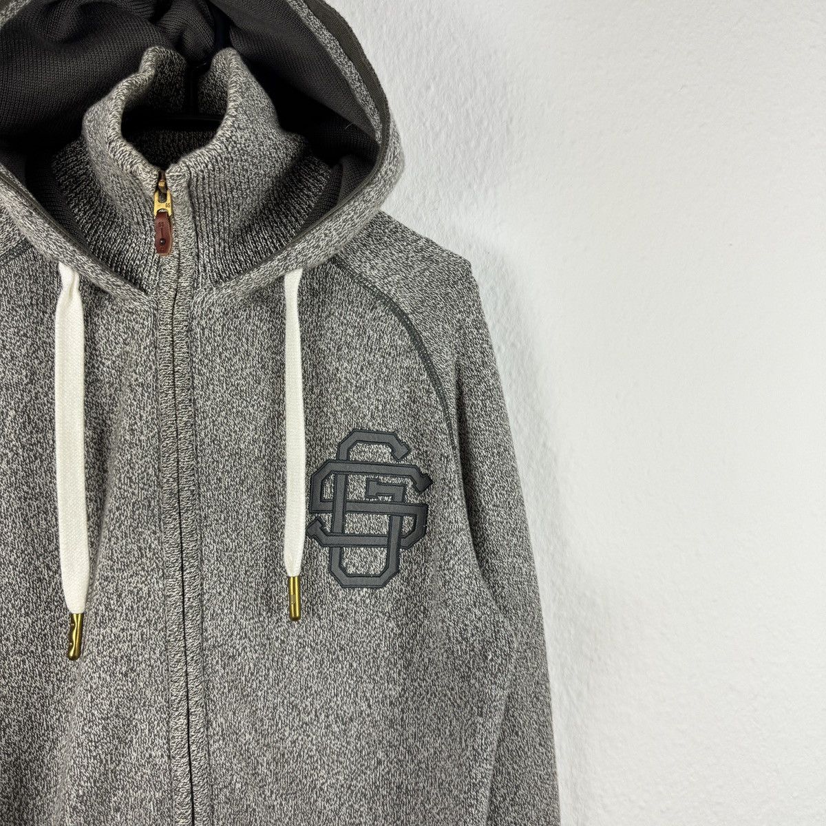 G-Star Men’s G-star RAW DECK HOODED VEST KNIT L/S Gray Size M Size US M / EU 48-50 / 2 - 4 Thumbnail