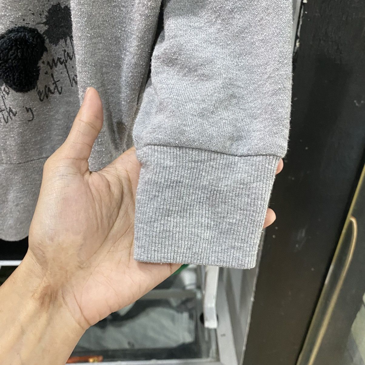 If Six Was Nine × Japanese Brand × Le Grande Bleu (L.G.B.) HOODIE SKULLS VELVET CORNFLAKE Size US L / EU 52-54 / 3 - 9 Thumbnail