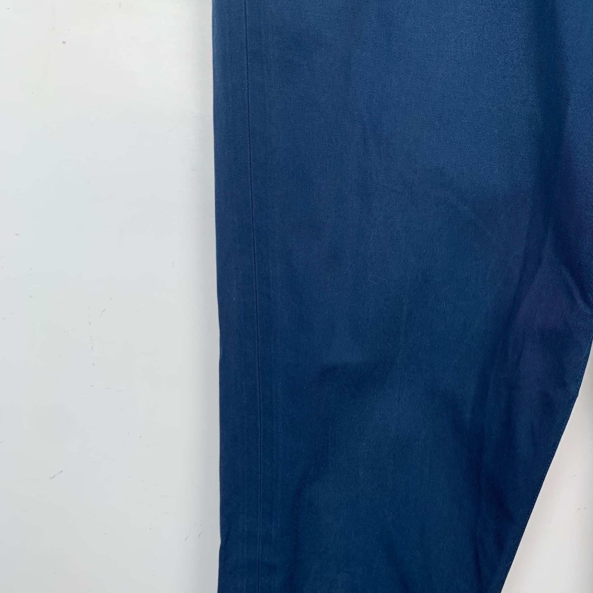 Burberry BURBERRY London Navy Blue Cotton Chino Pants Size 48S Size US 32 / EU 48 - 7 Thumbnail