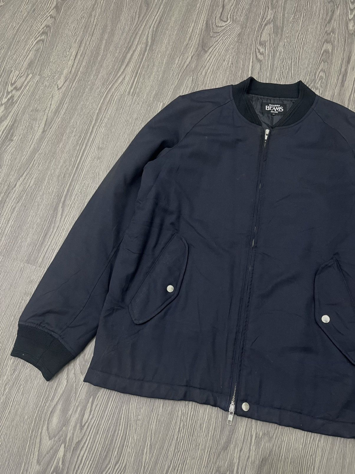 Japanese Brand 🇯🇵Beams bombers Jacket Size US M / EU 48-50 / 2 - 2 Thumbnail