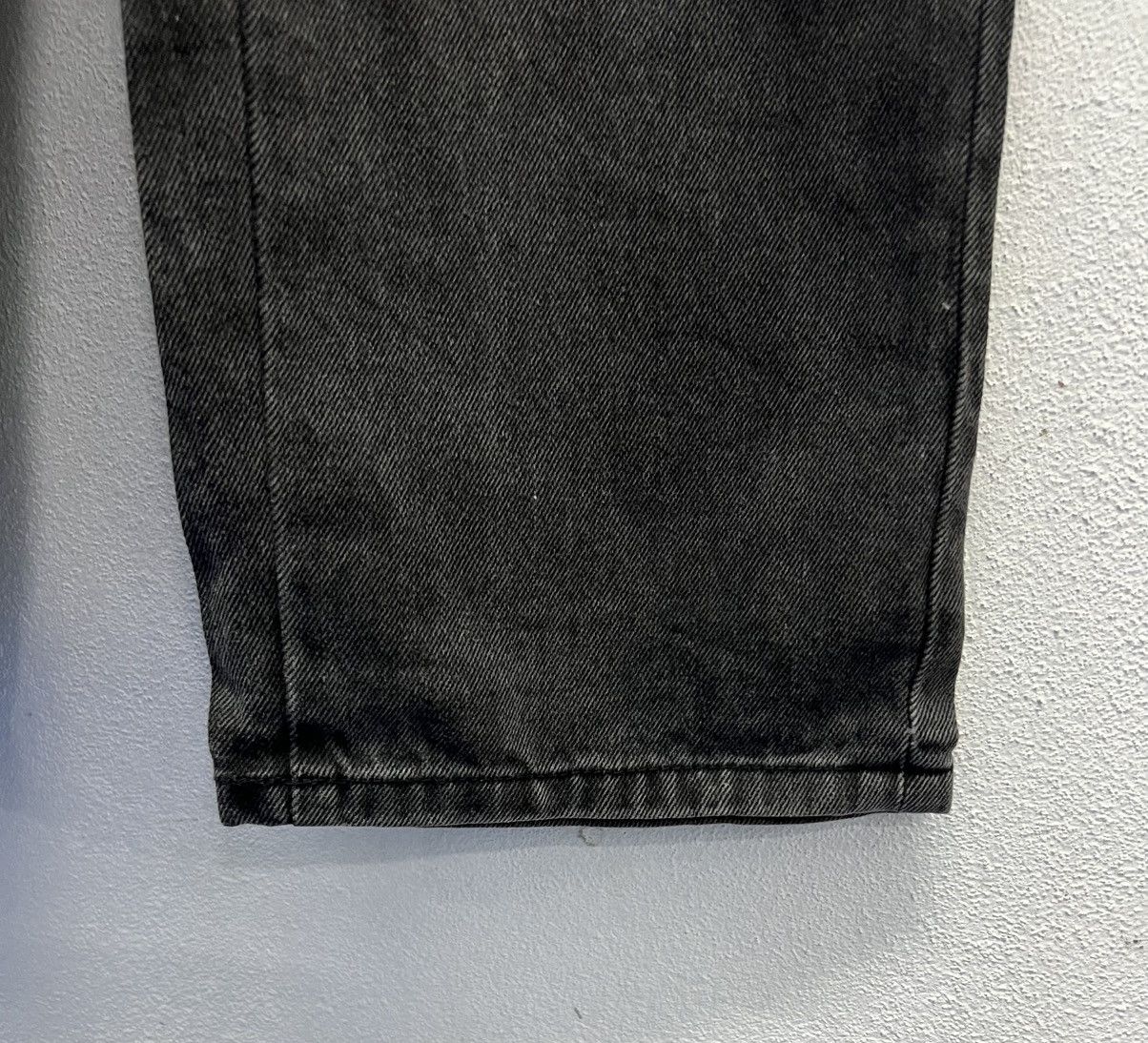 GU × Vintage GU Black Denim Overalls Size US 34 / EU 50 - 12 Thumbnail