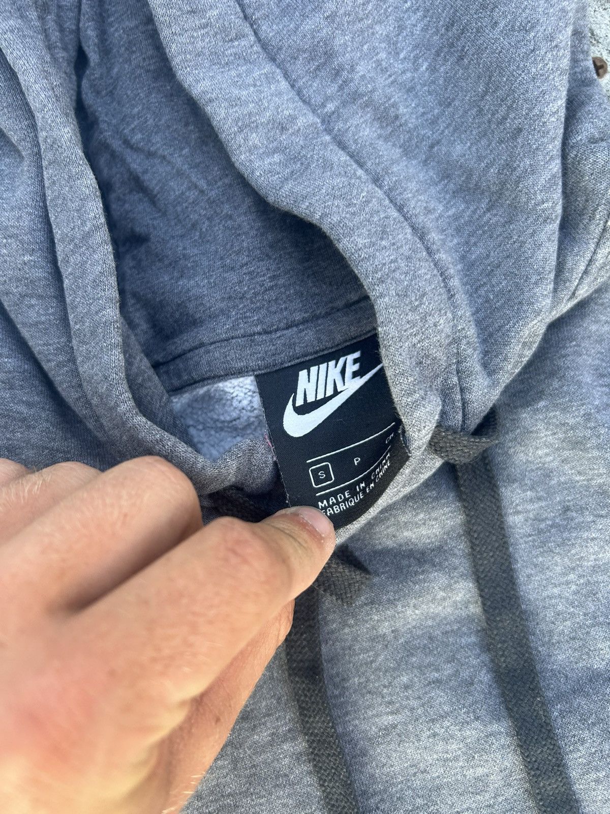 Nike × Vintage Y2K Nike grey sweatshirt Size US S / EU 44-46 / 1 - 2 Thumbnail