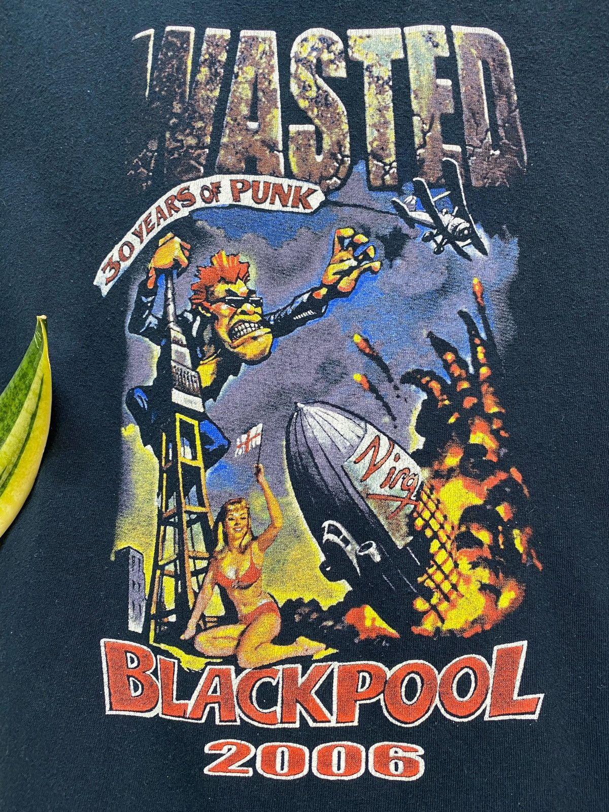 Band Tees Vintage 2006 Wasted 2006 - 30 Years Of Punk Festival Size US S / EU 44-46 / 1 - 11 Thumbnail