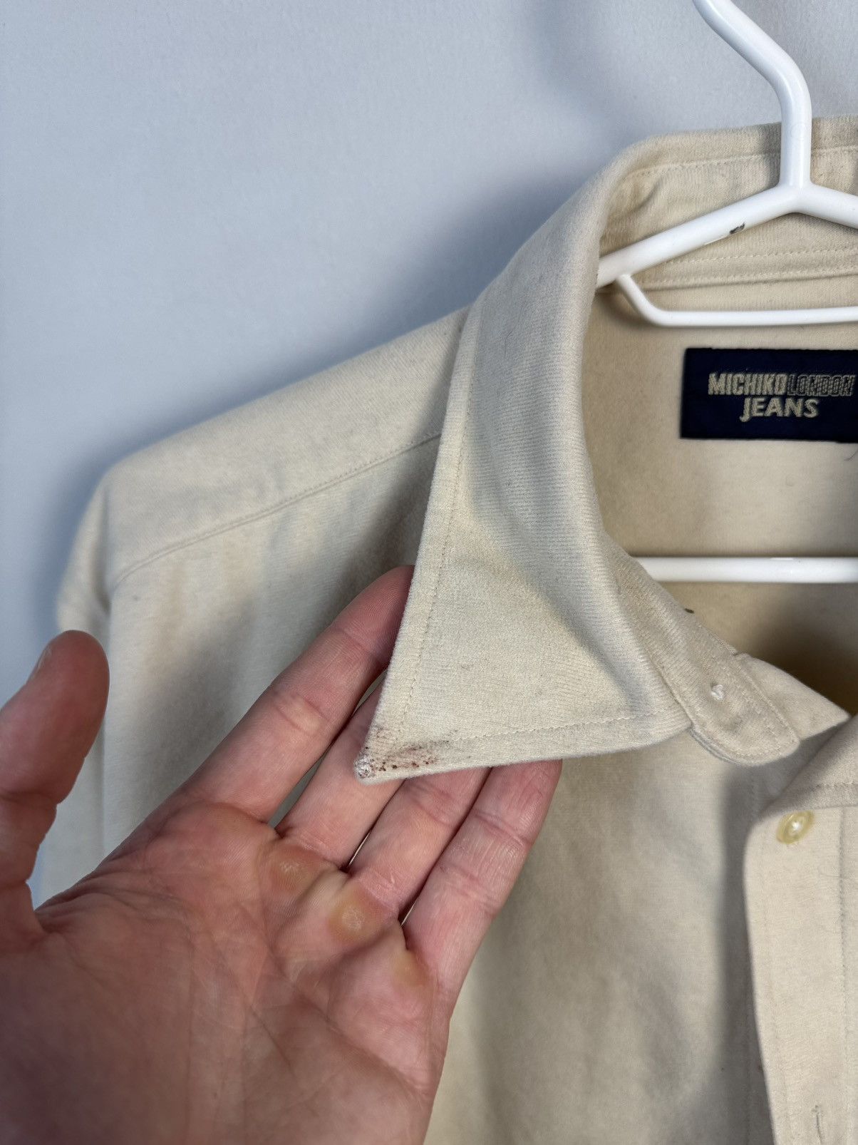 Michiko Koshino London Vintage 90's Michiko London Jeans Checkered Shirts Size US L / EU 52-54 / 3 - 7 Thumbnail