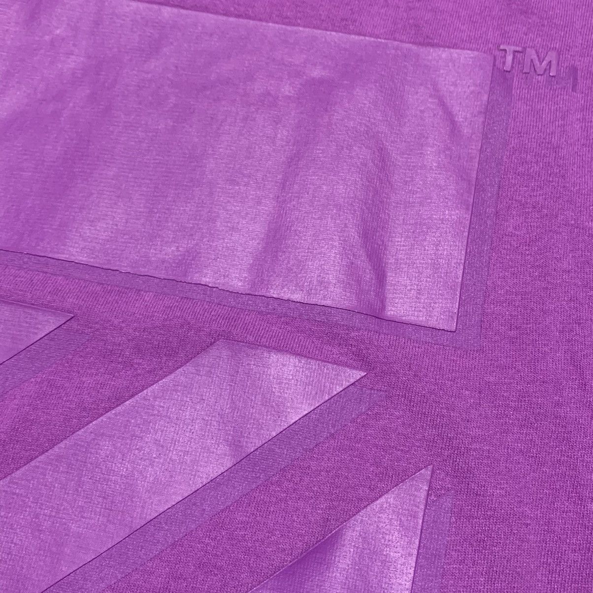 Off-White Off White Large Diag Tab Purple Tee Virgil Abloh Size US L / EU 52-54 / 3 - 3 Thumbnail