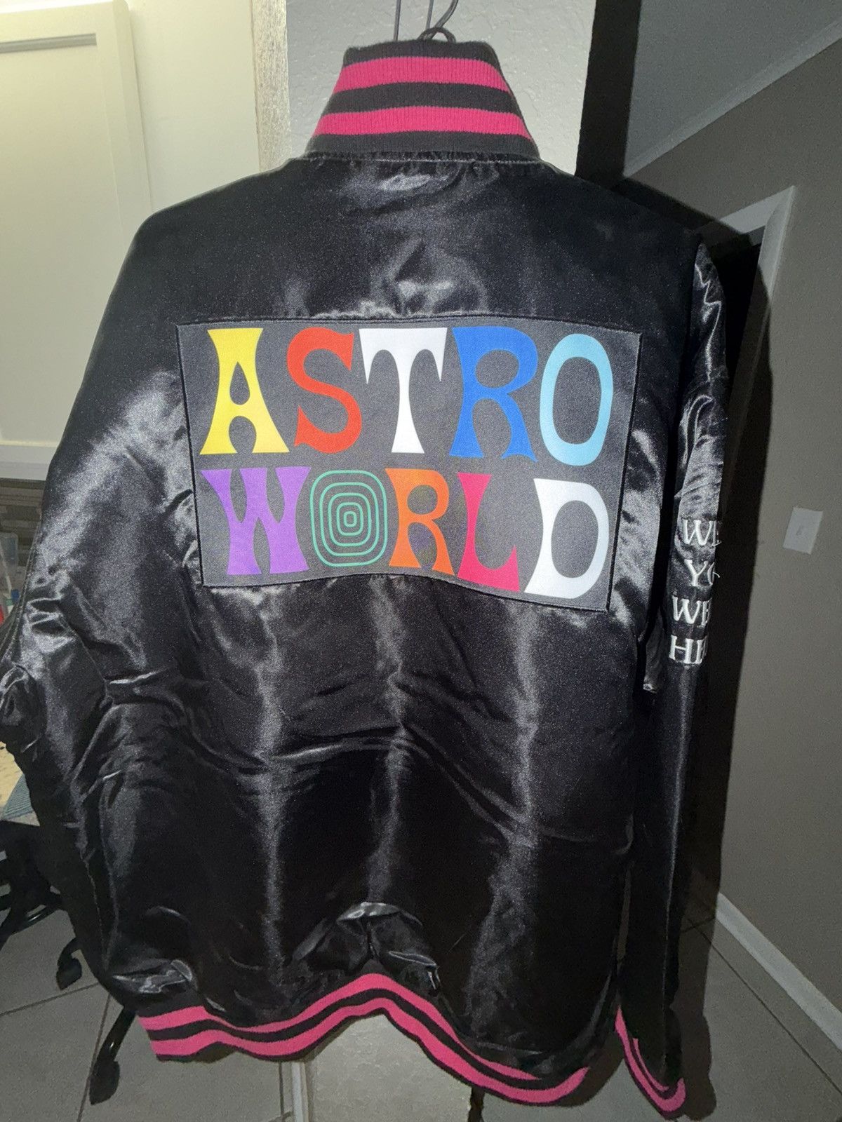 Travis Scott Astroworld Varsity Jacket Size US XXL / EU 58 / 5 - 4 Thumbnail