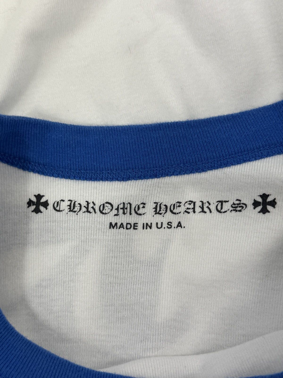 Chrome Hearts 1/1 SAMPLE LEATHER CROSS LONG SLEEVE T-SHIRT Size US XL / EU 56 / 4 - 3 Thumbnail