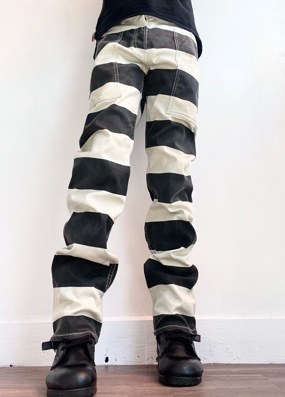 Vintage Vintage Road Runner Stripped Jeans Size US 32 / EU 48 - 3 Thumbnail