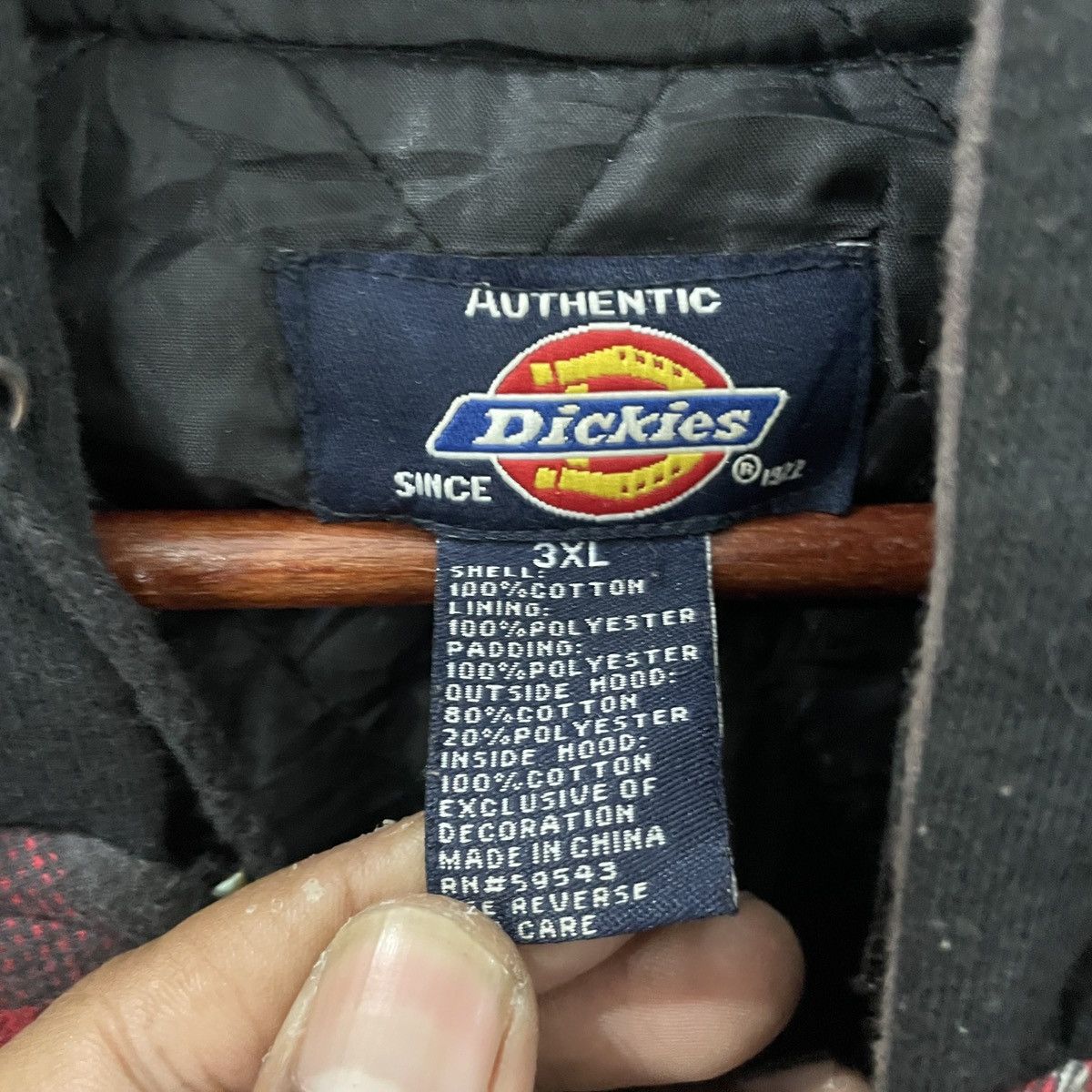 Dickies Vintage Dickies Zipper Ups Hoodies Jacket Size US XXL / EU 58 / 5 - 6 Thumbnail