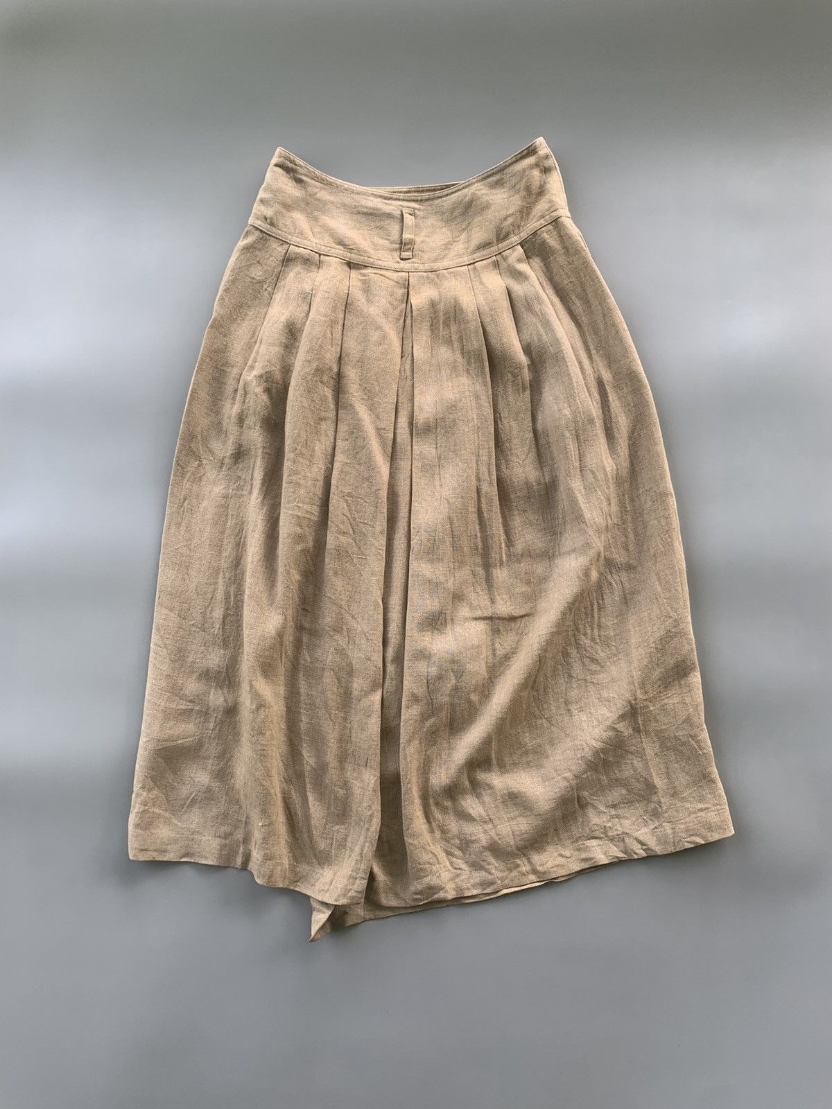 Issey Miyake VINTAGE 1984 ISSEY MIYAKE HEMP SKIRT Size 28" / US 6 / IT 42 - 10 Thumbnail