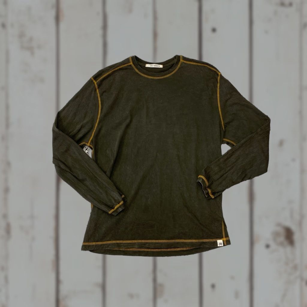 Vintage Agave Shirt XL Brown Long Sleeve Crew Neck Men Outdoors Logo Vintage No Size US XL / EU 56 / 4 - 1 Thumbnail