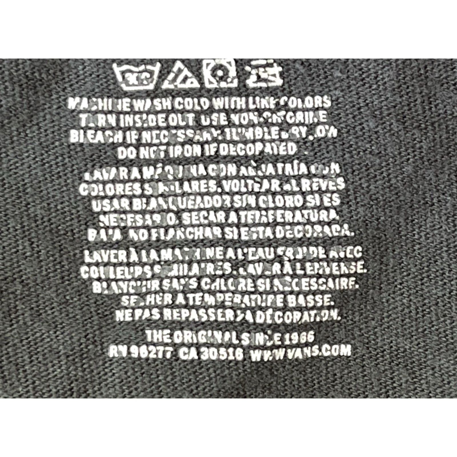 Vans VANS OFF THE WALL Gray T-Shirt Long Sleeve Crew Neck Pullover Men’s XL Logo Graphic Print Vintage No Size US XL / EU 56 / 4 - 7 Thumbnail