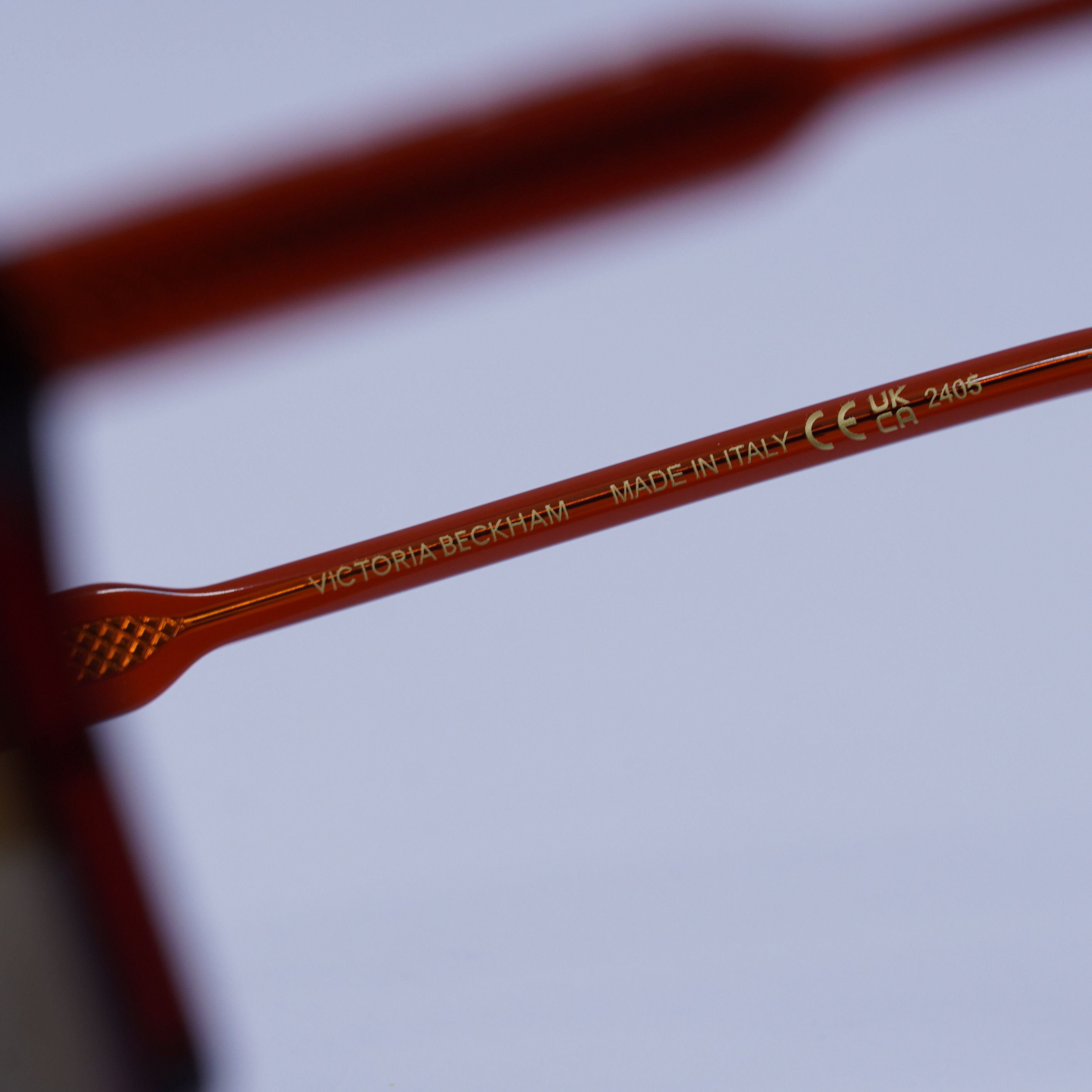 Victoria Beckham Victoria Beckham VB661S 610 Sunglasses Red Cat Eye Frame Size ONE SIZE - 7 Thumbnail