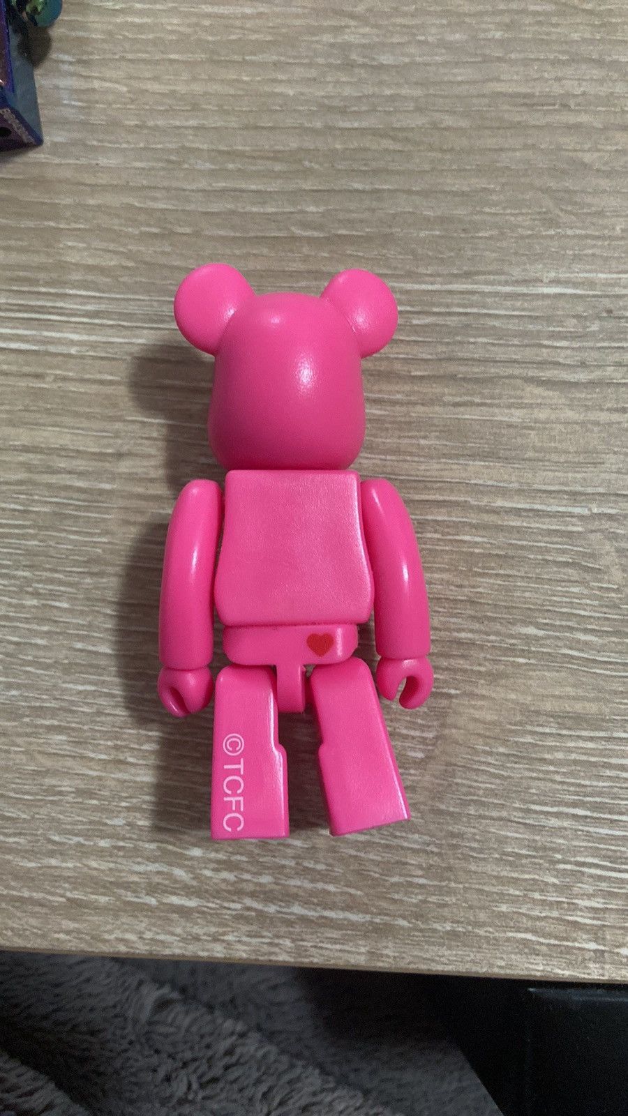 Medicom Toy Bearbrick Series 43 Secret Care Bear Chase Pink 100% Medicom Size ONE SIZE - 2 Thumbnail